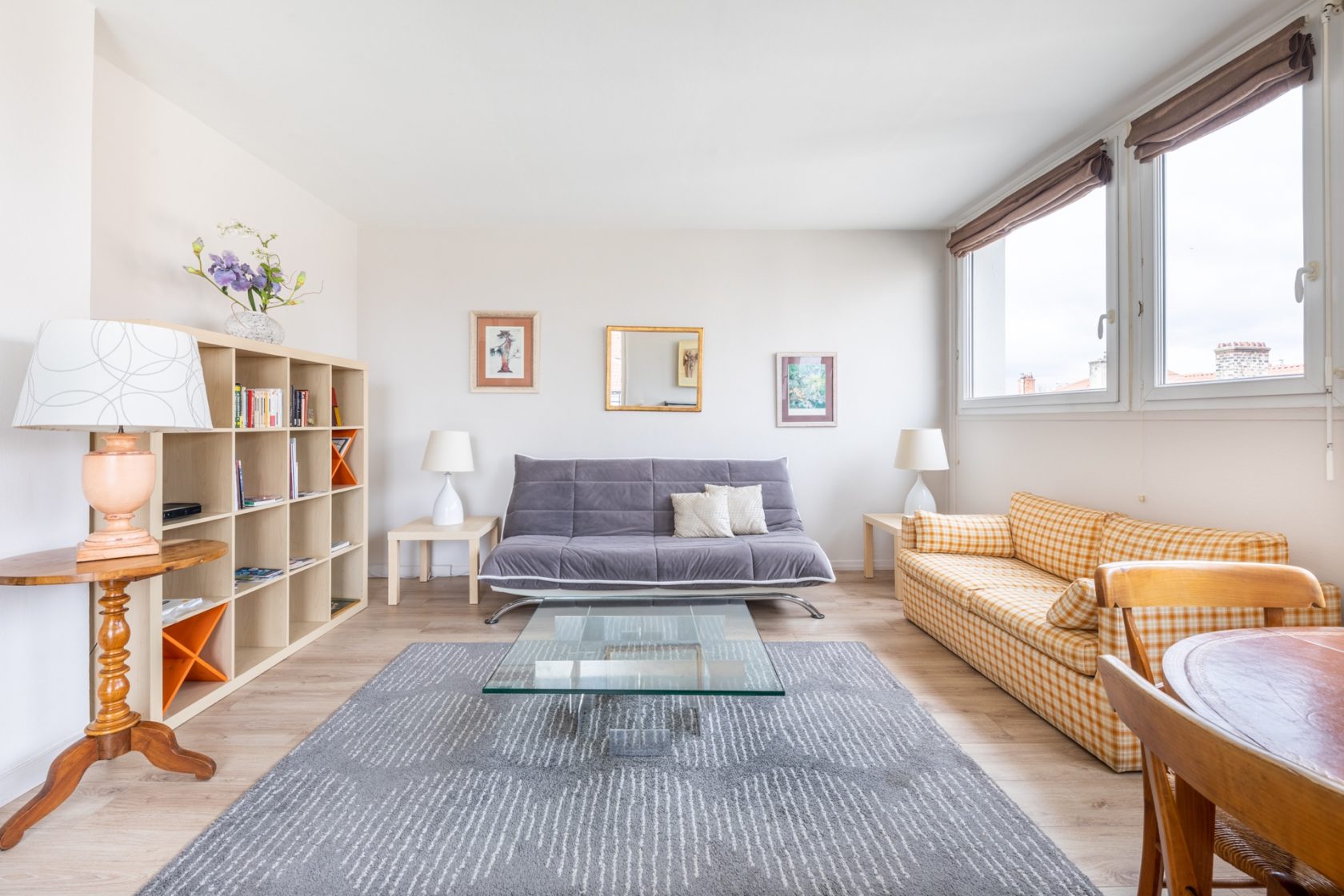 Top floor with terrace and view