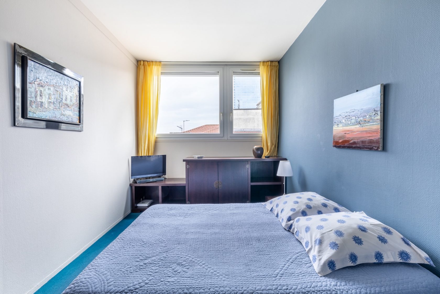 Top floor with terrace and view