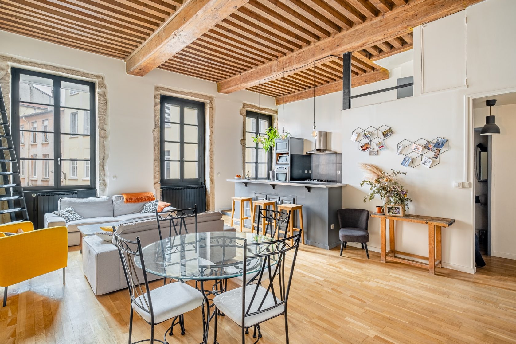 Canut en duplex avec ascenseur