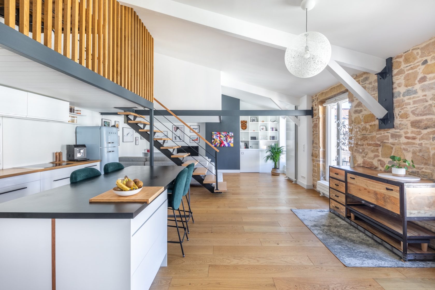 Former renovated top floor Ainay district