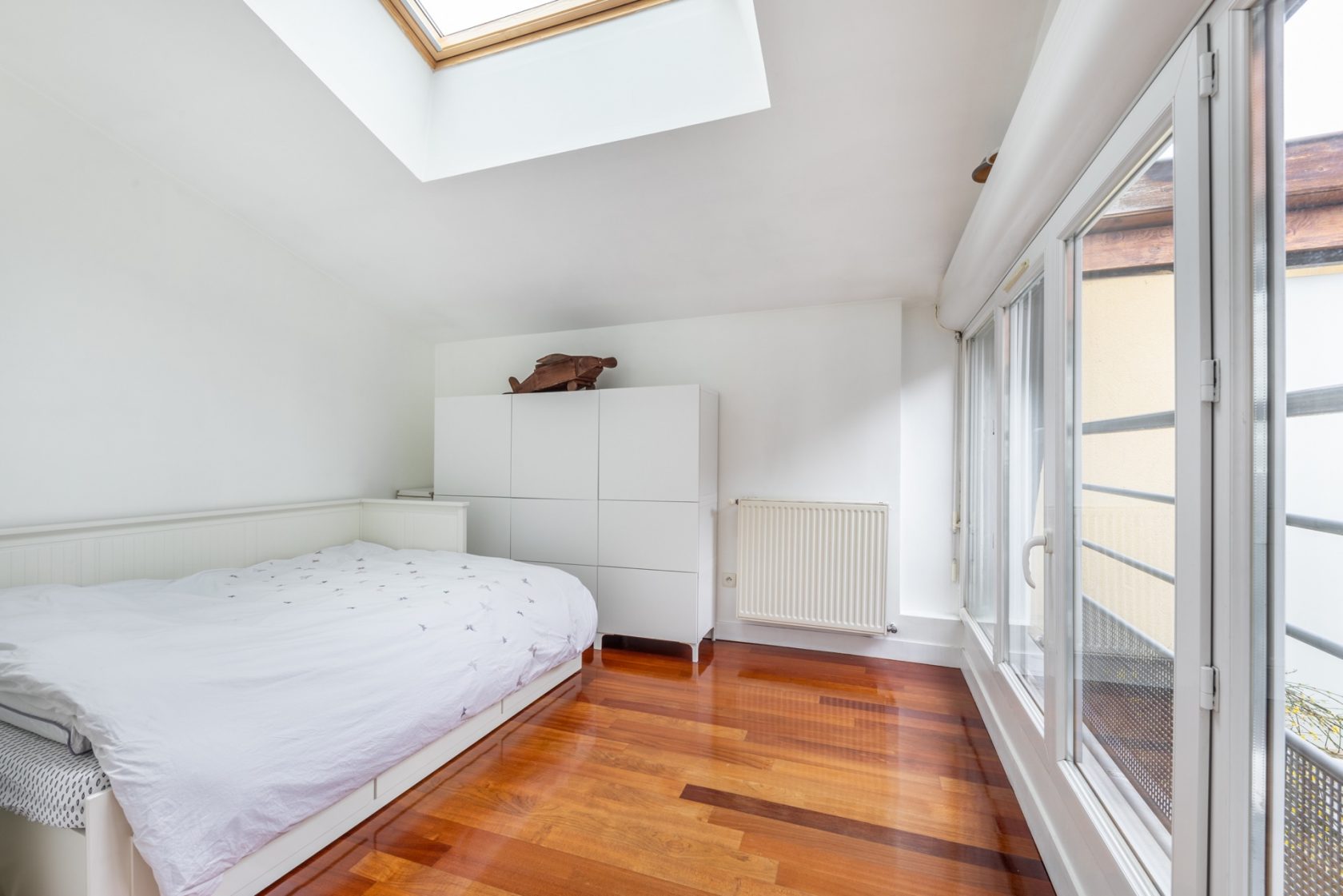 Renovated loft with patio