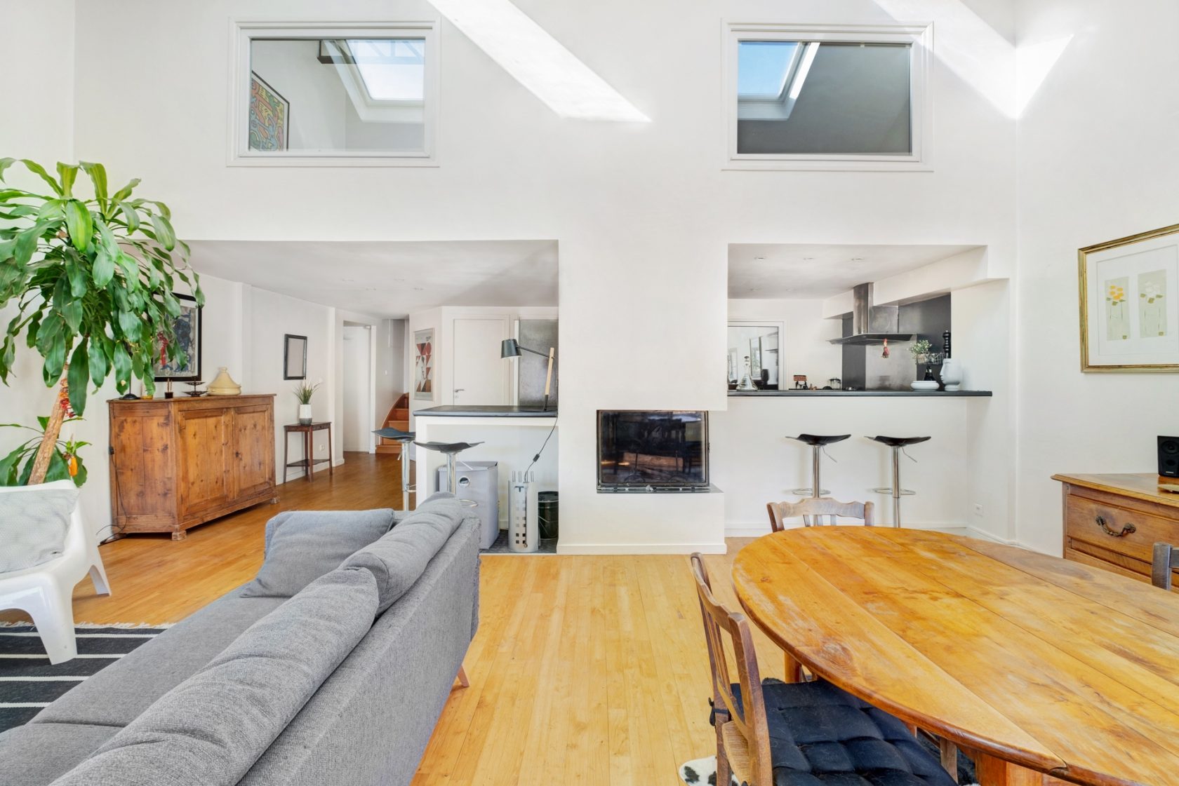 Duplex loft and top floor