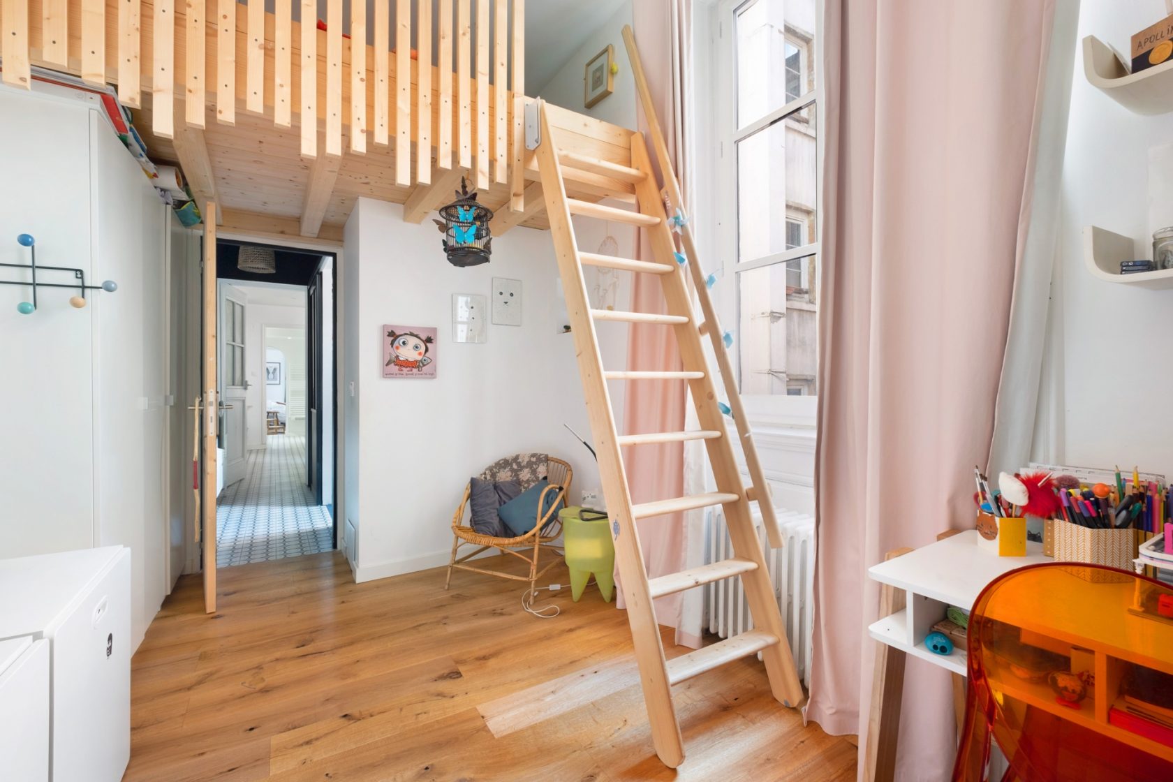 Appartement bourgeois rénové avec vue sur le Rhône