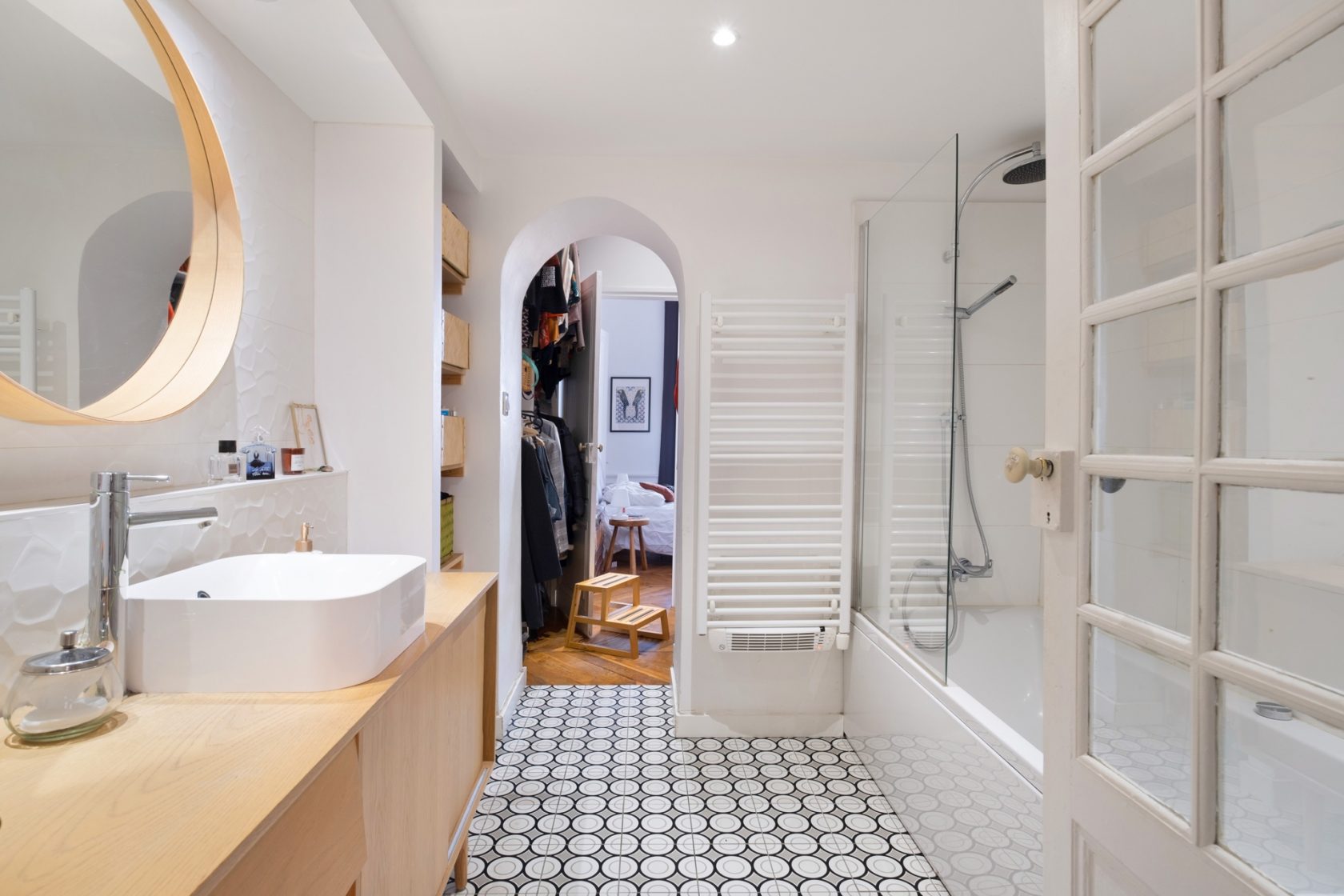 Appartement bourgeois rénové avec vue sur le Rhône