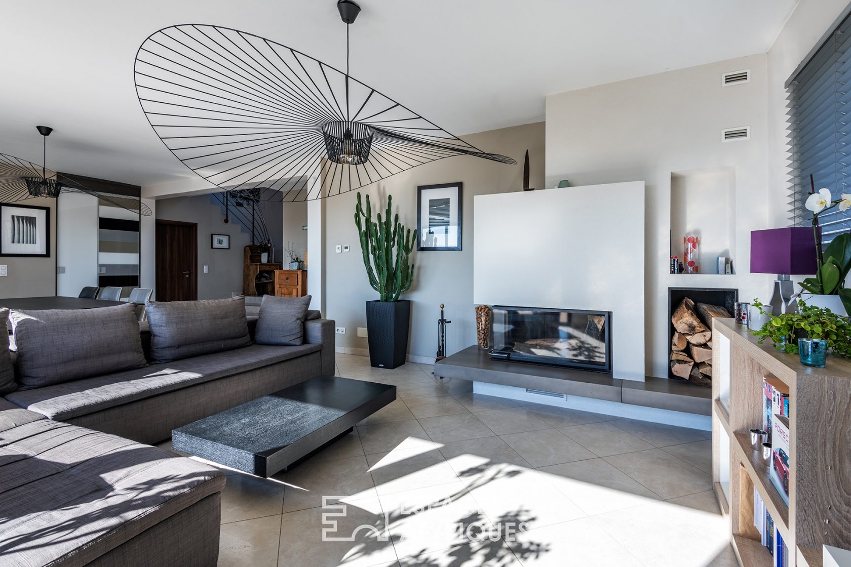 Maison contemporaine avec vue sur la plaine d’Alsace