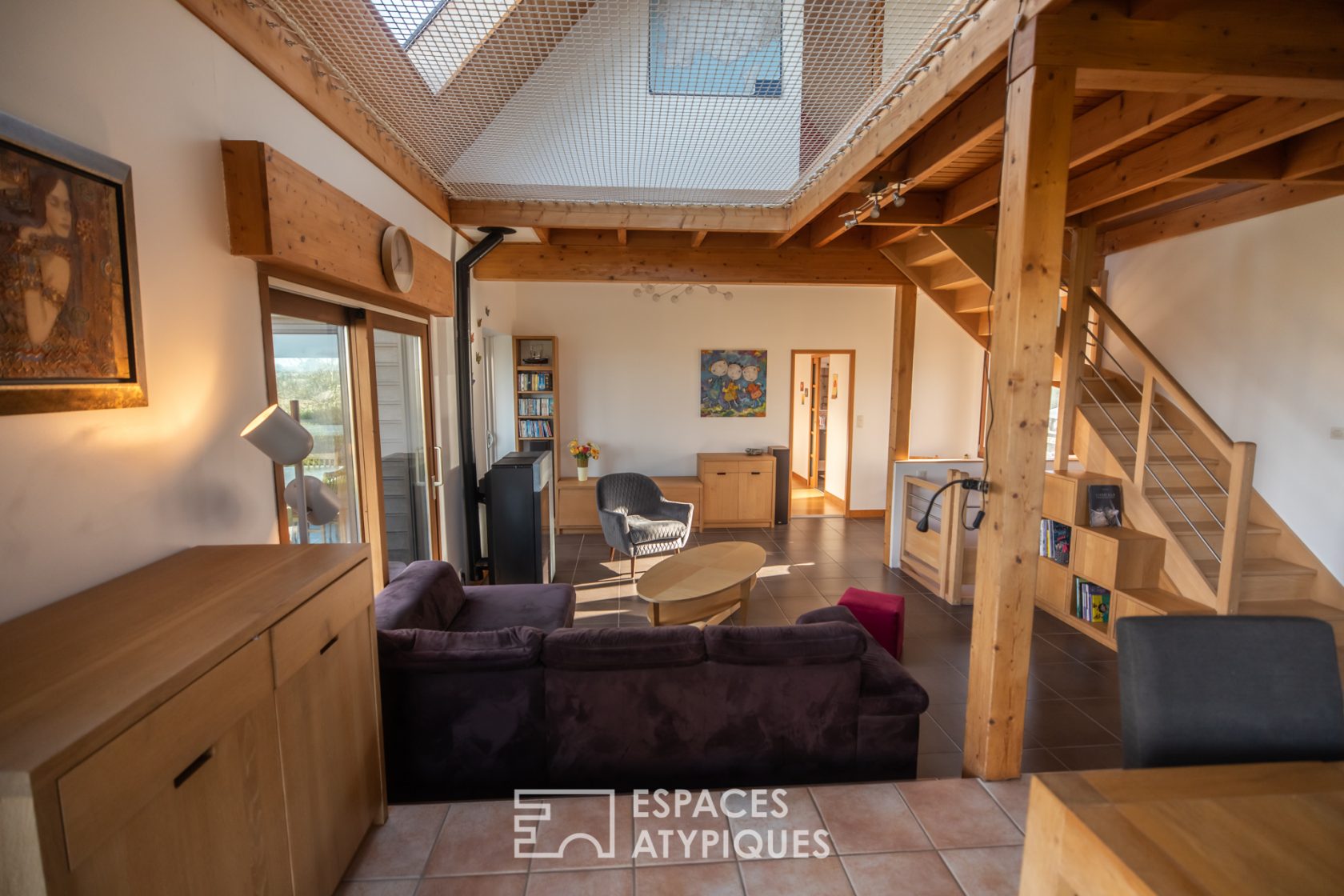 Maison familiale en vue mer