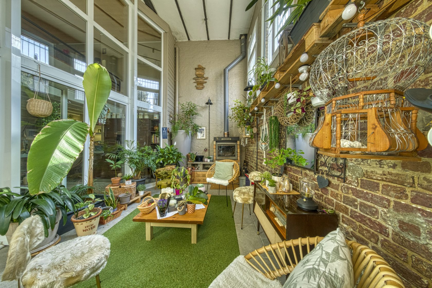 Charming loft with winter garden and private terrace