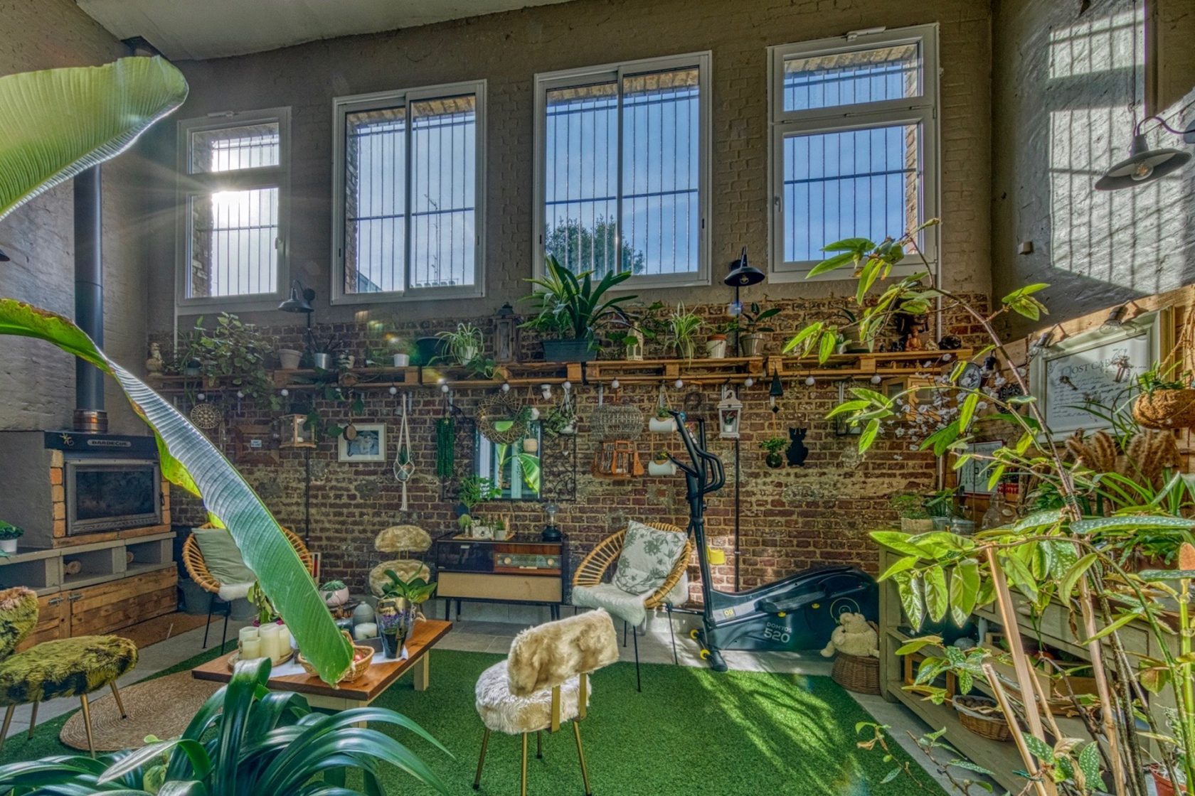 Charming loft with winter garden and private terrace