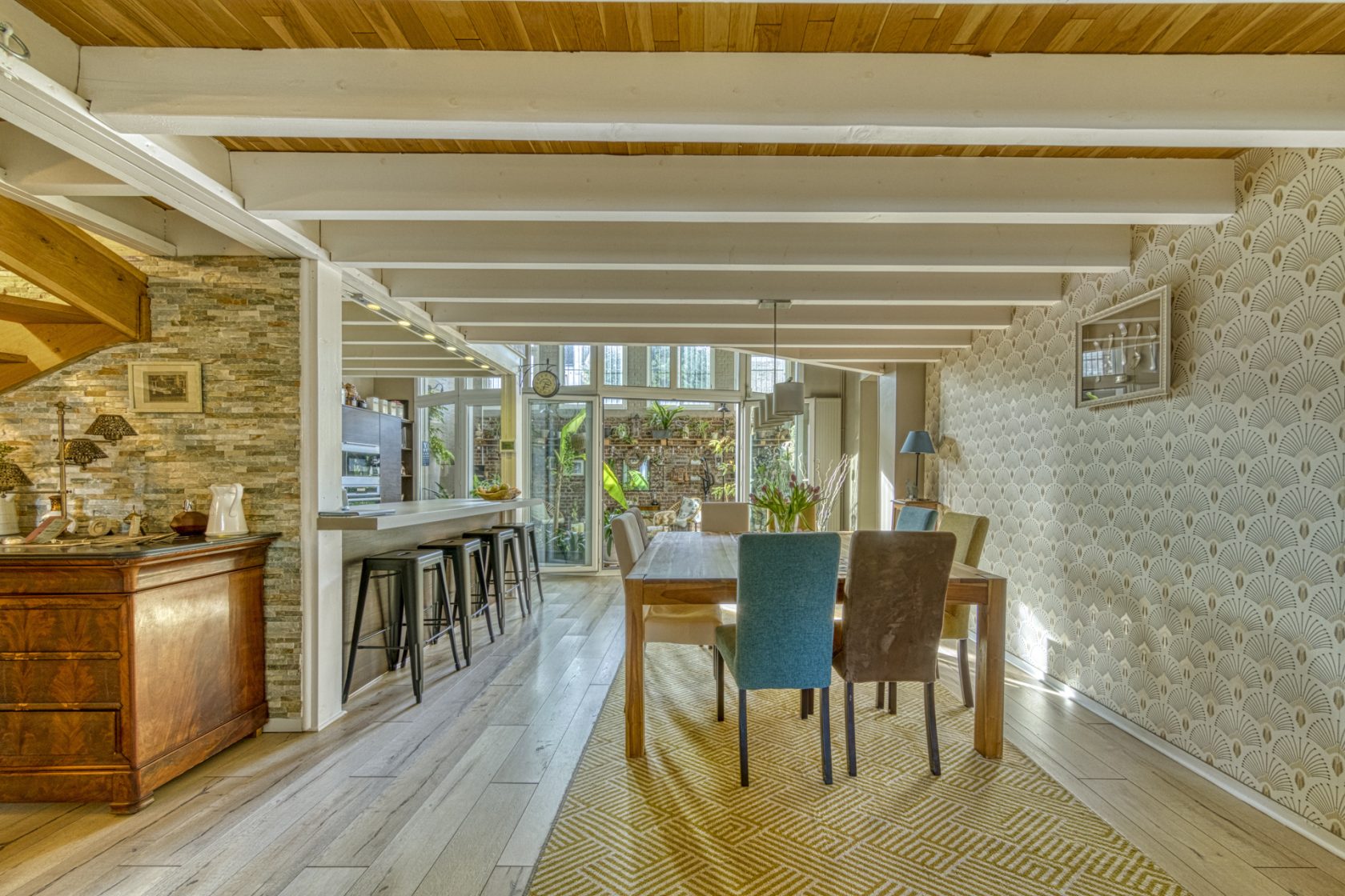 Charming loft with winter garden and private terrace