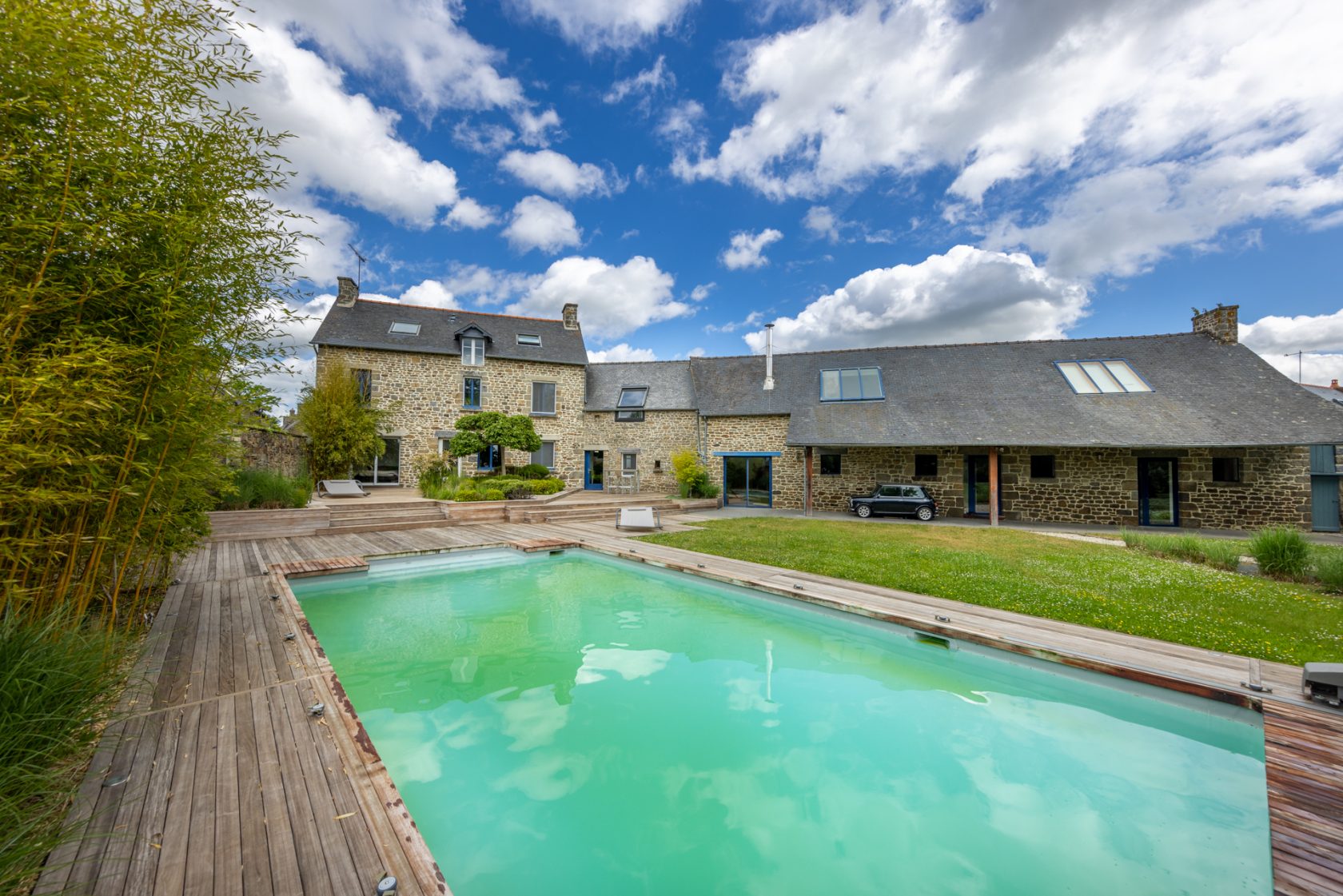 Manor house at the Saint-Malo golf course