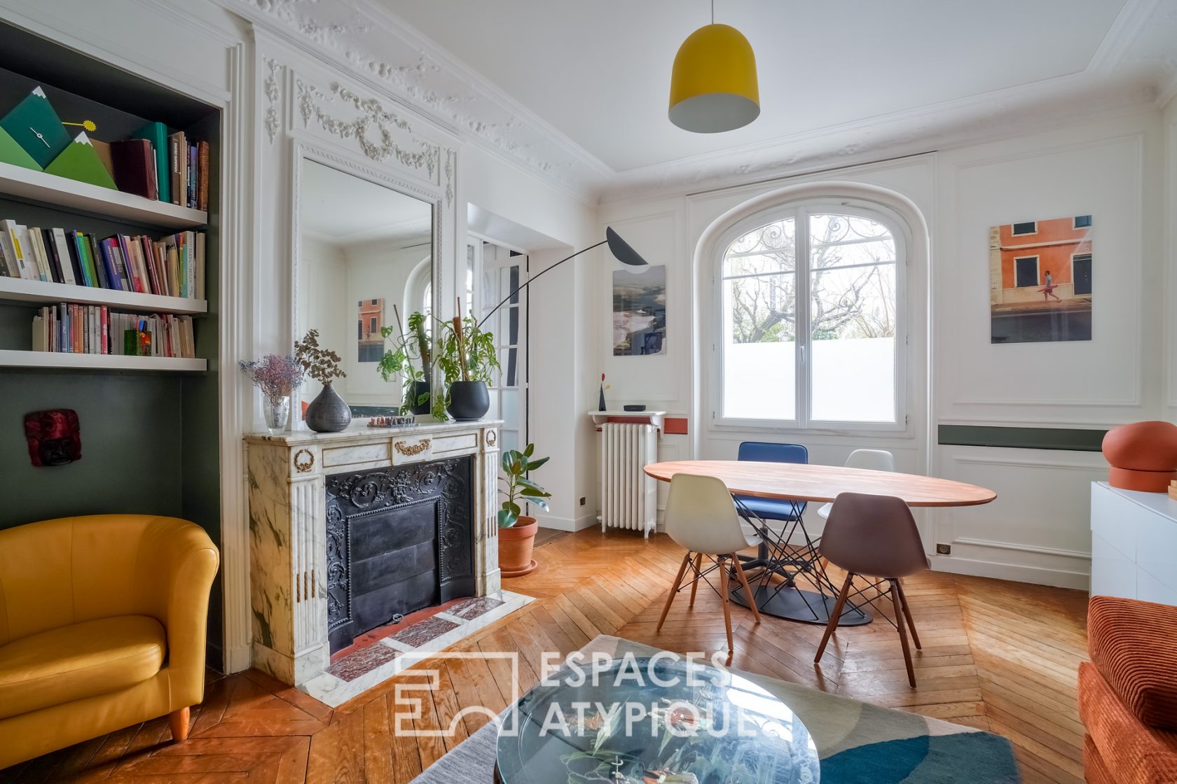 Appartement traversant rénové