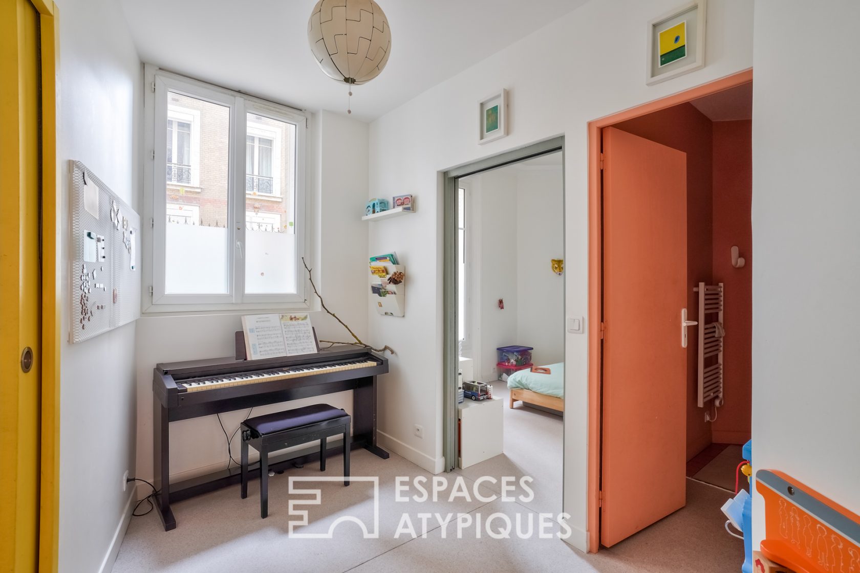Appartement traversant rénové