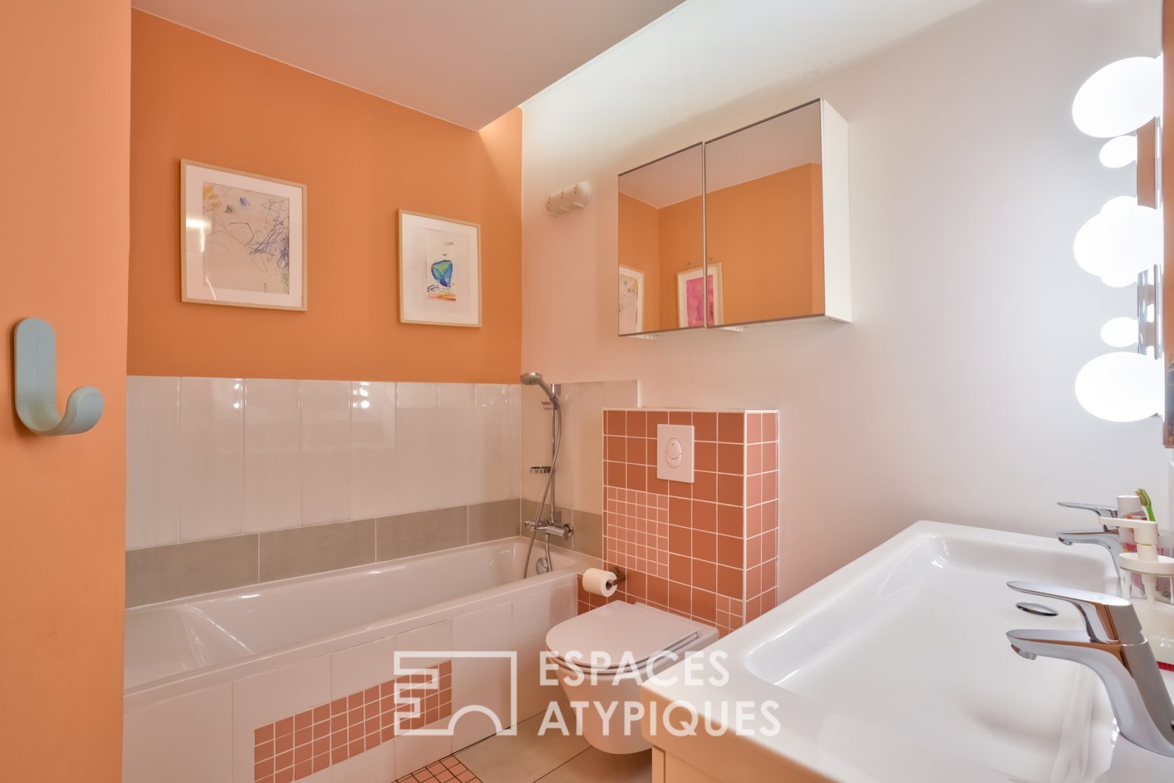 Appartement traversant rénové
