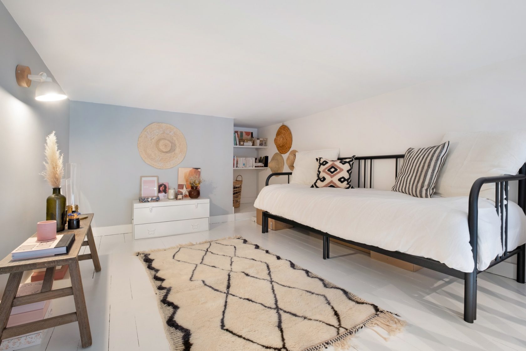 Renovated loft-style apartment