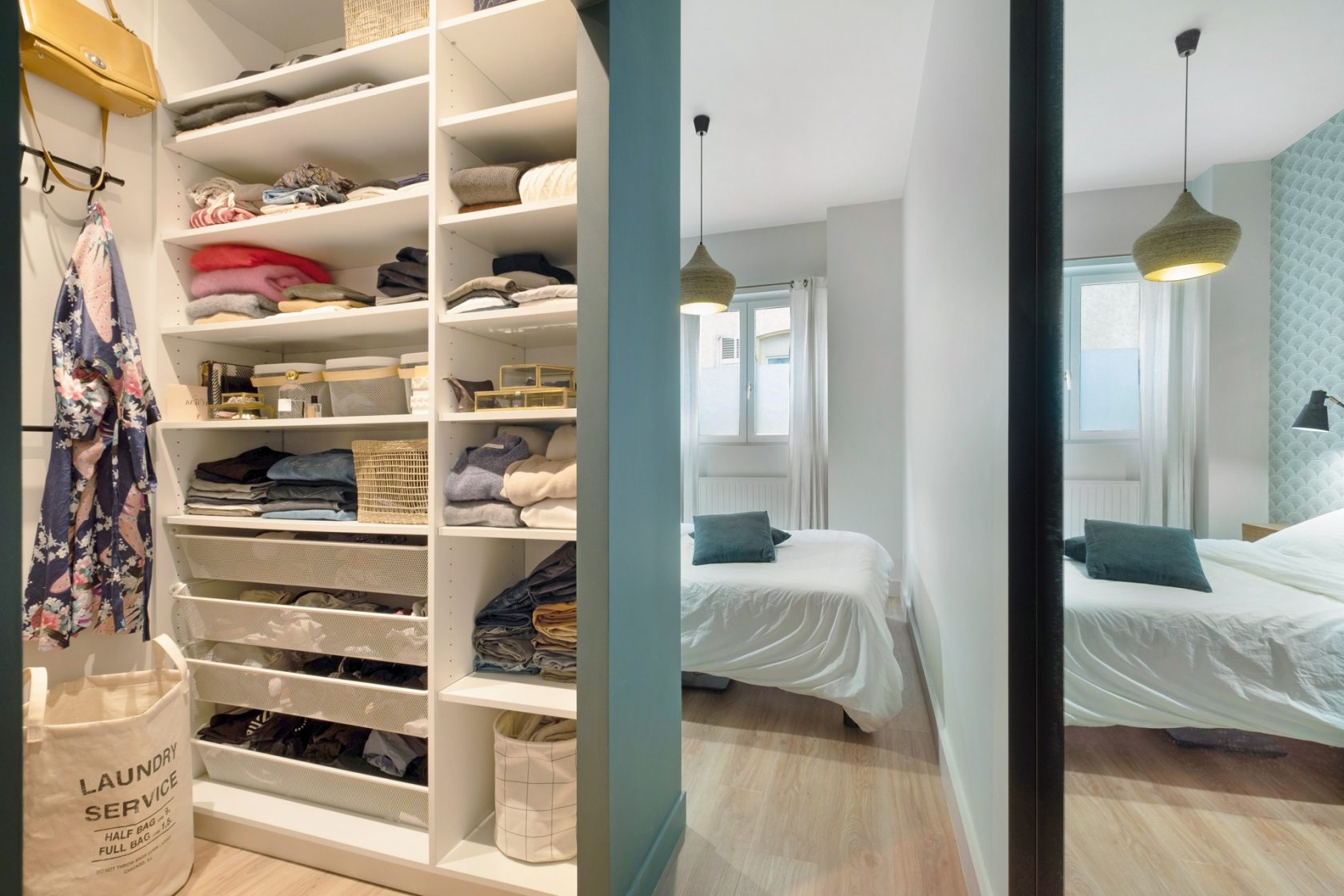 Renovated loft-style apartment