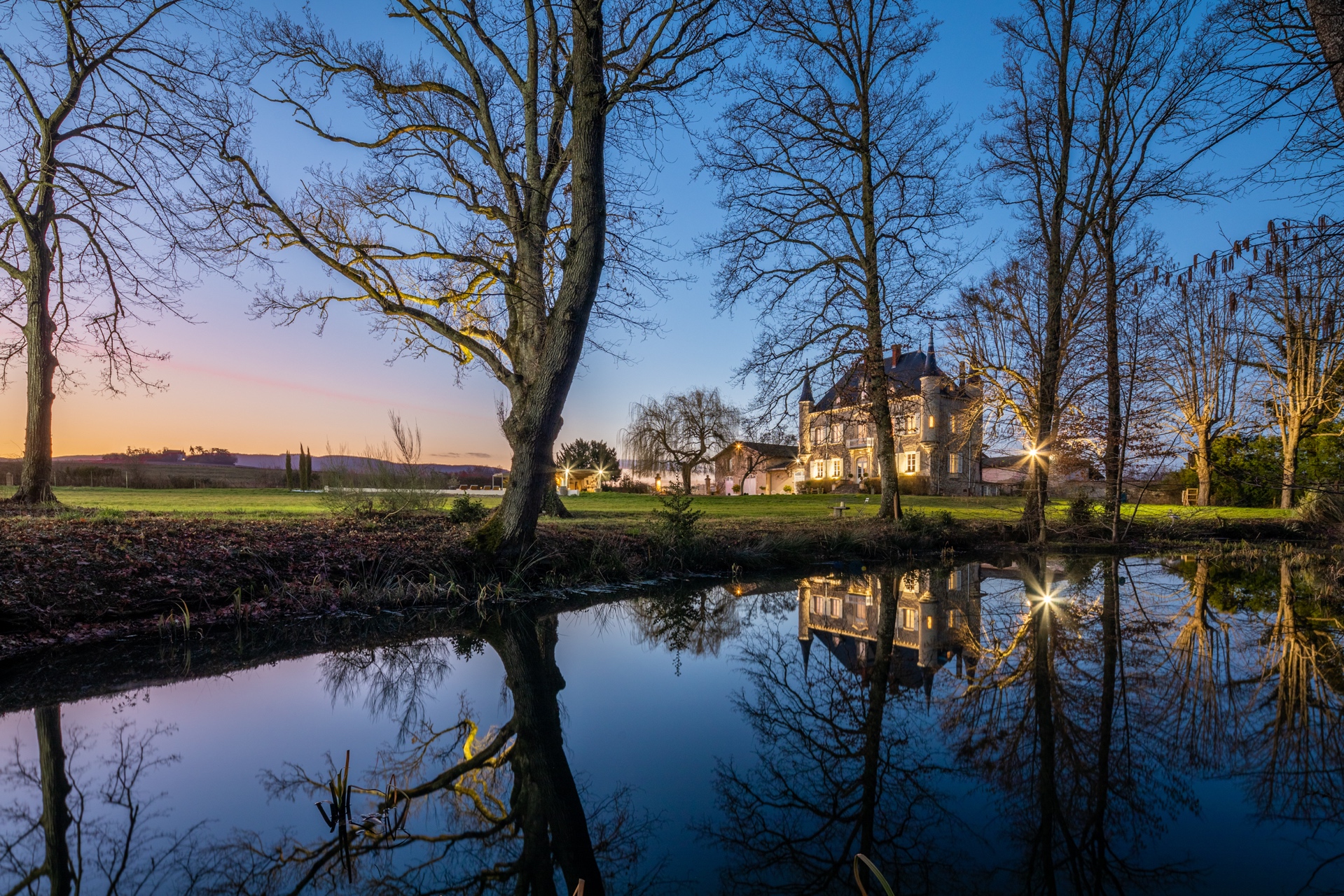 Château d’exception au cœur des vignes