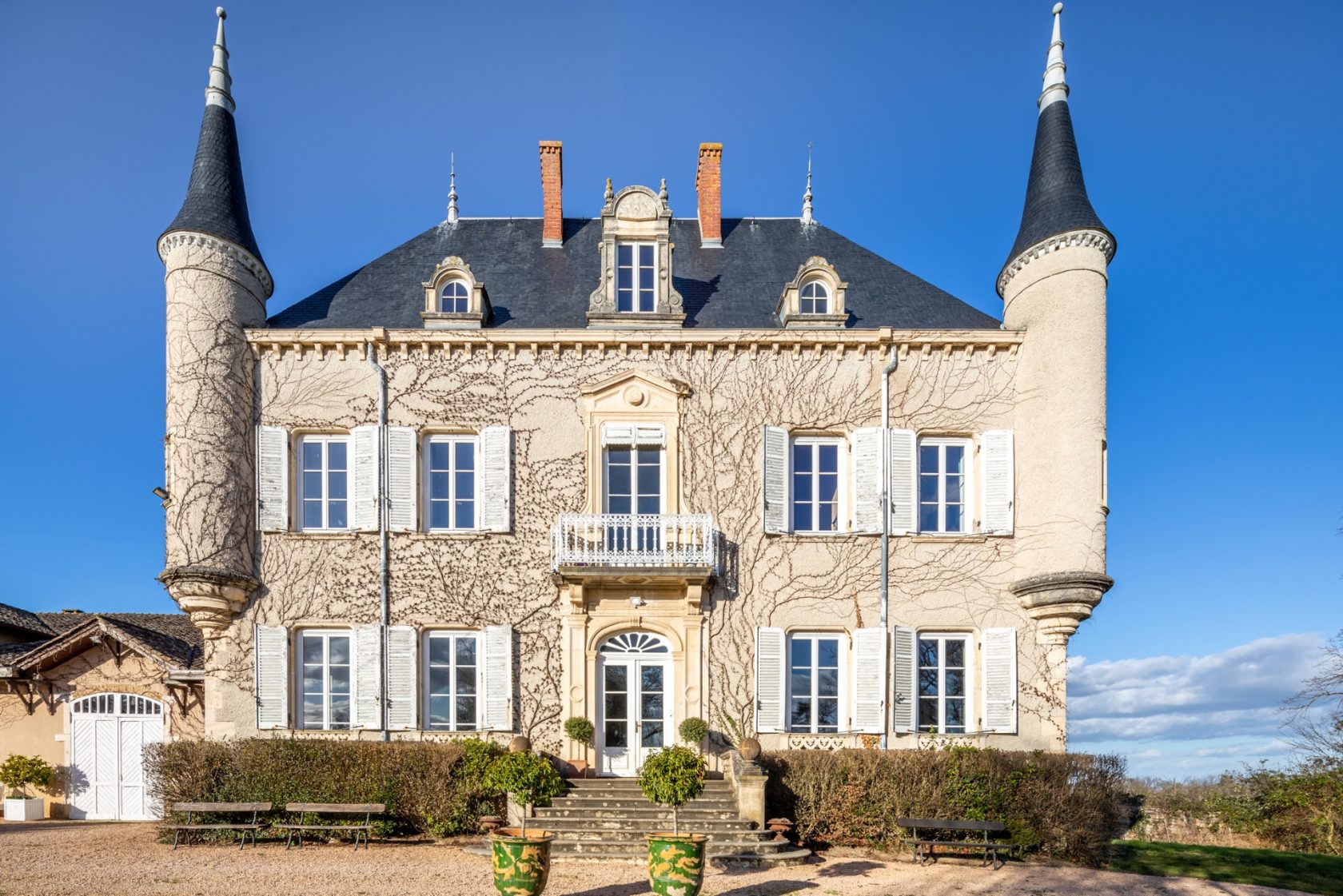 Château d’exception au cœur des vignes