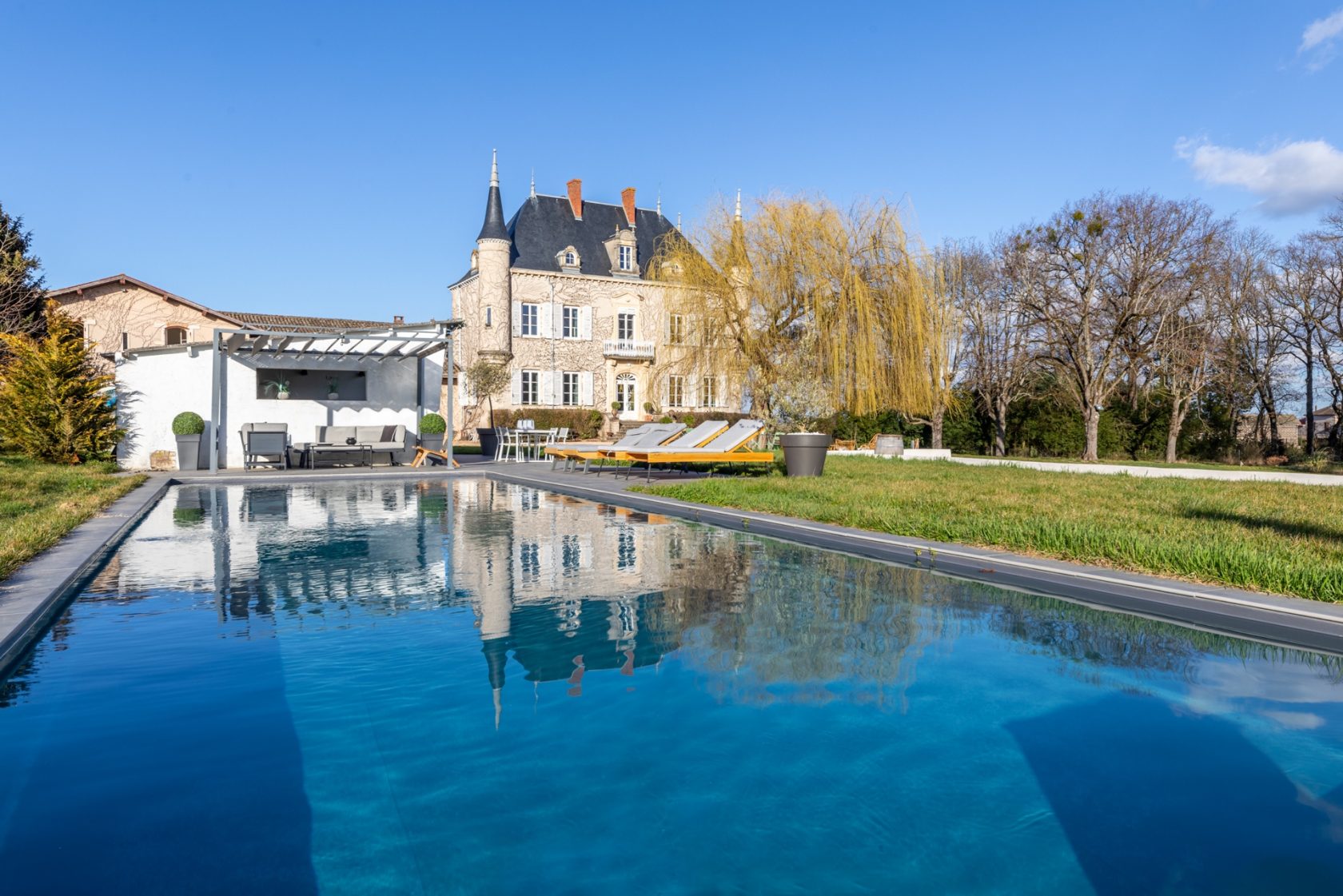 Château d’exception au cœur des vignes