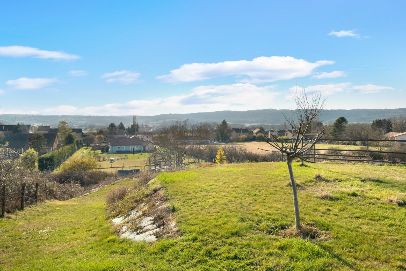 Maison contemporaine ossature bois de plain pied
