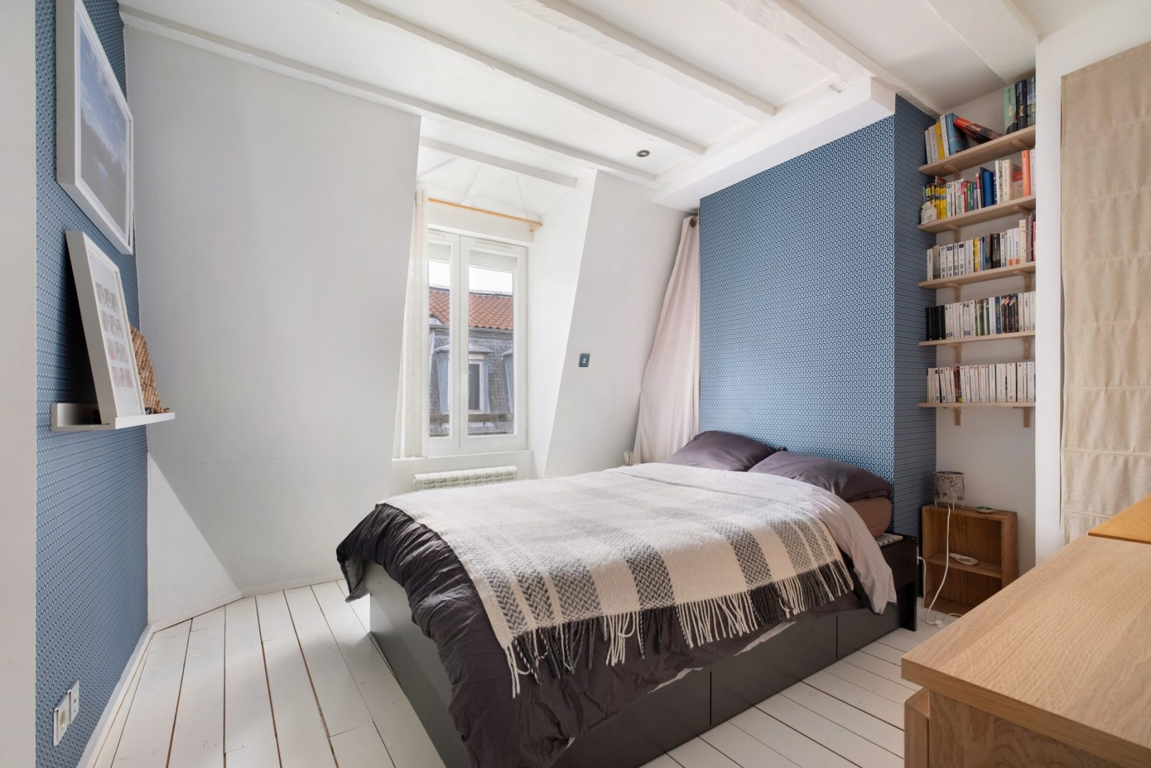 Renovated apartment on the top floor