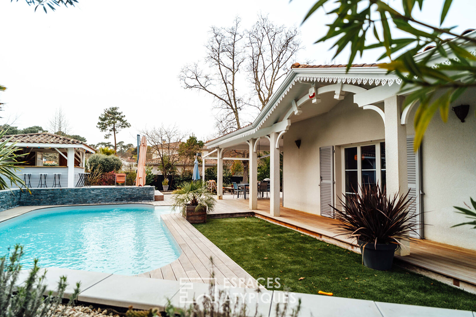 Charming single storey villa at the gates of Pyla