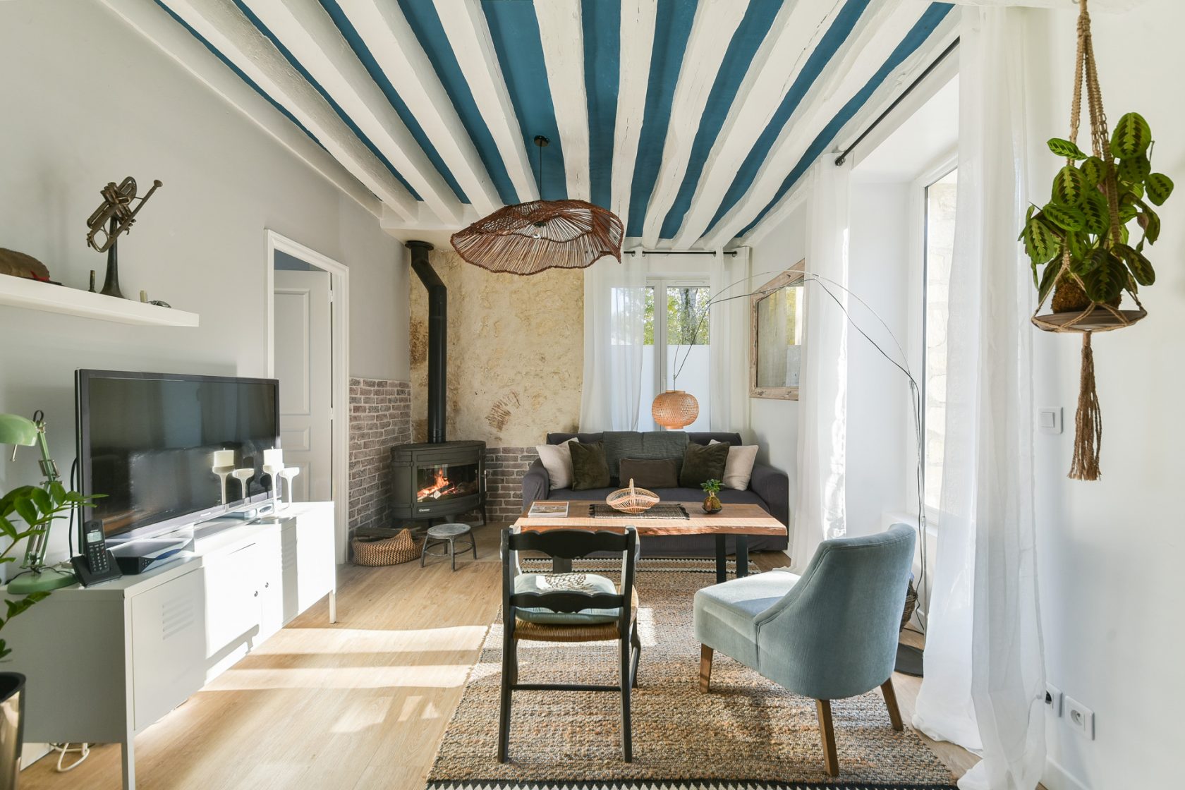 Le Joyau vert  – Appartement avec jardin privé dans un ancien relais de voyageurs.