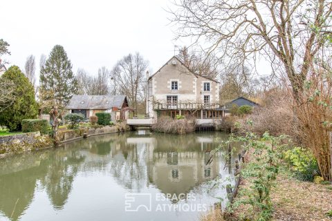 Ancien moulin dans un cadre naturel d’exception