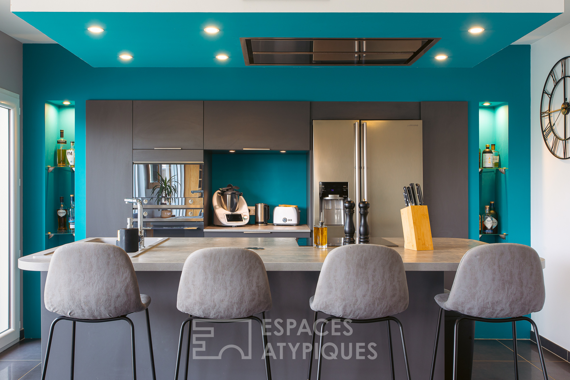 Contemporaine avec piscine