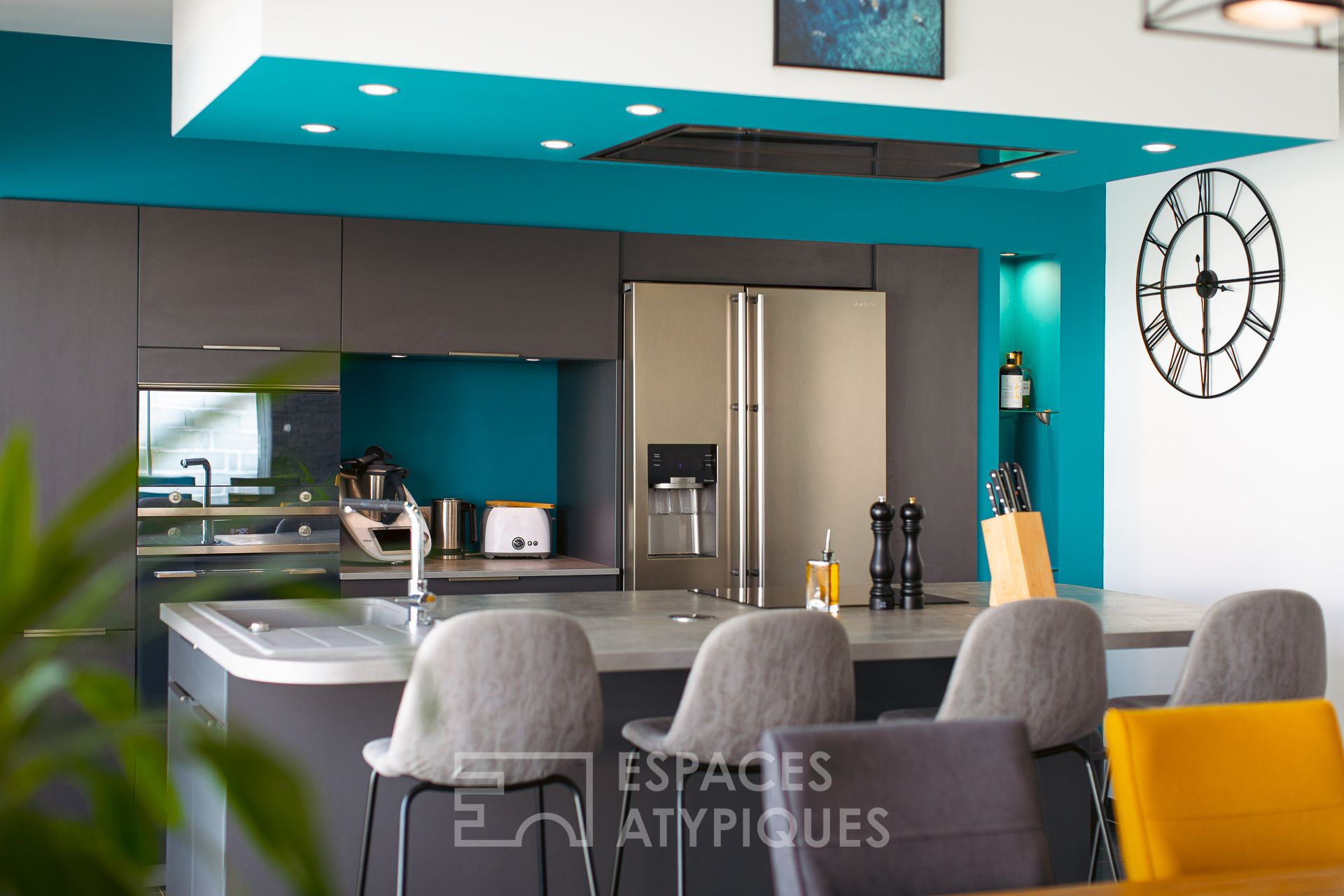 Contemporaine avec piscine