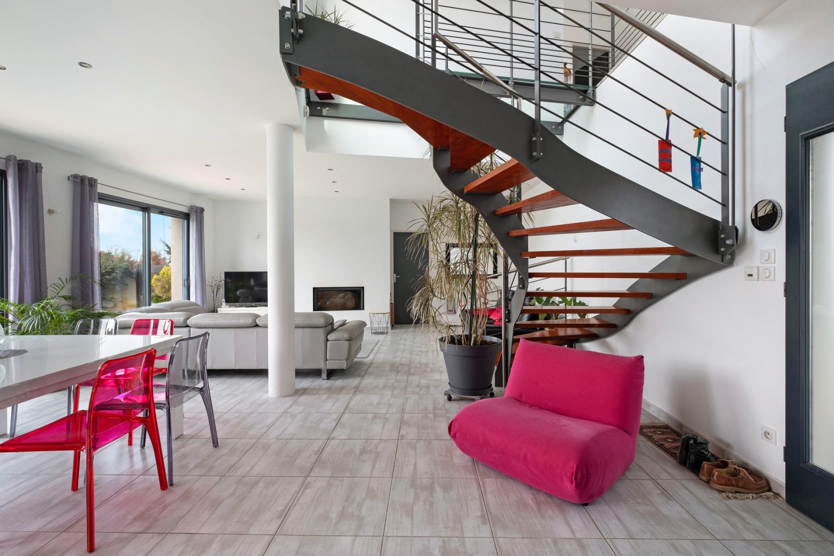 Maison d’architecte avec piscine