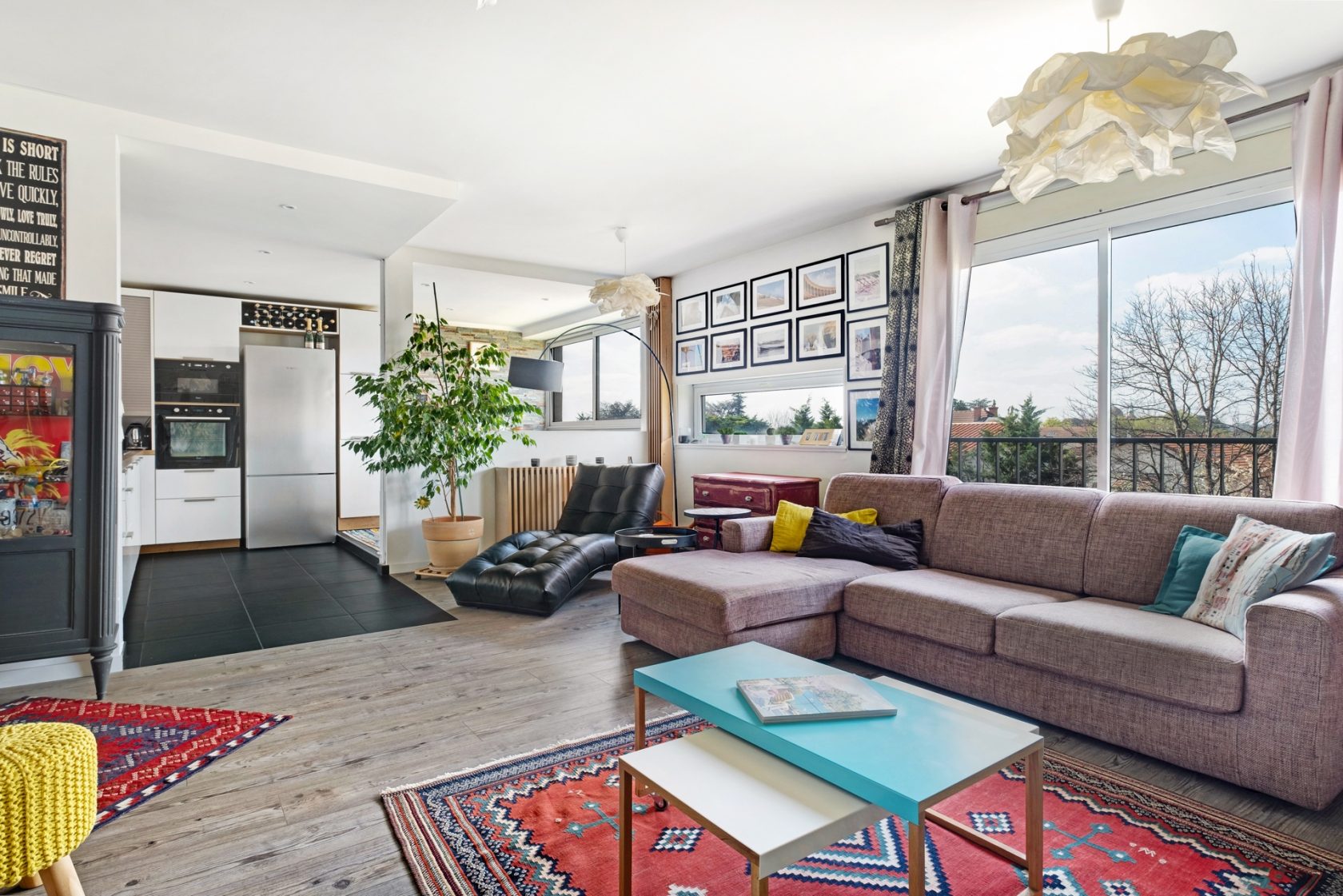 Renovated apartment with elevator