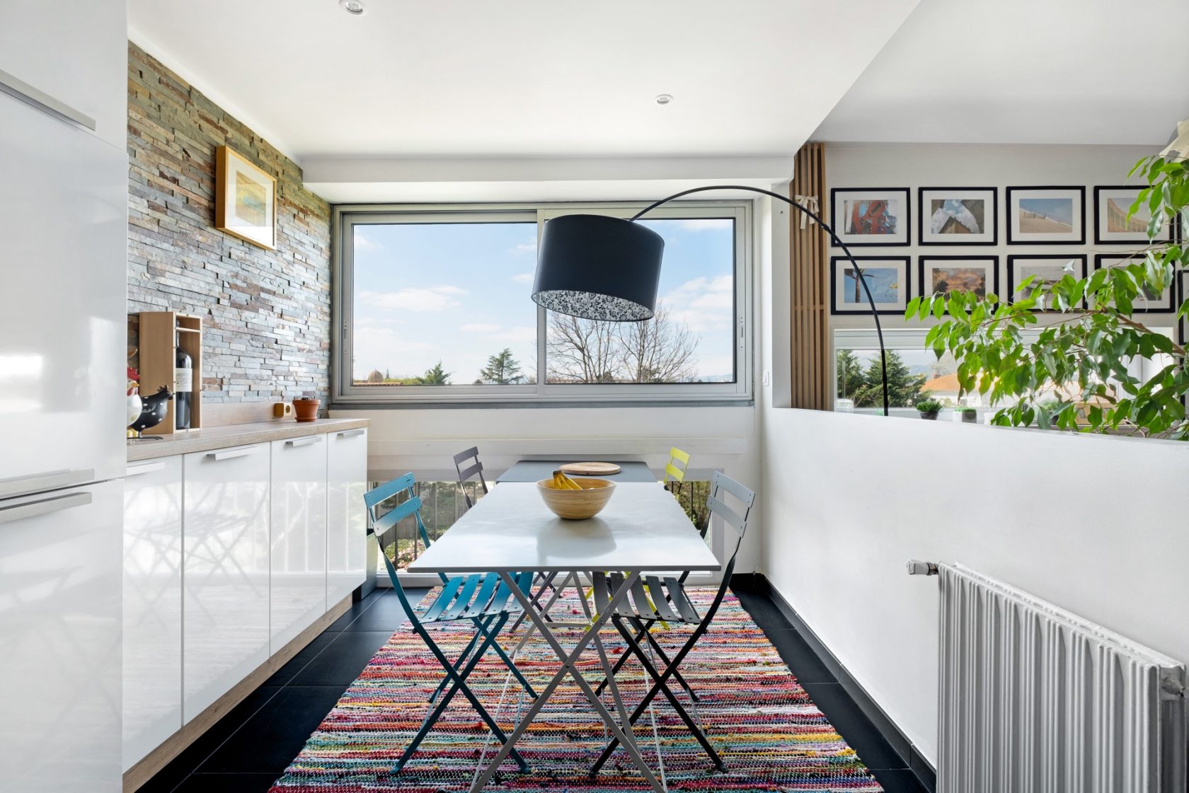 Renovated apartment with elevator