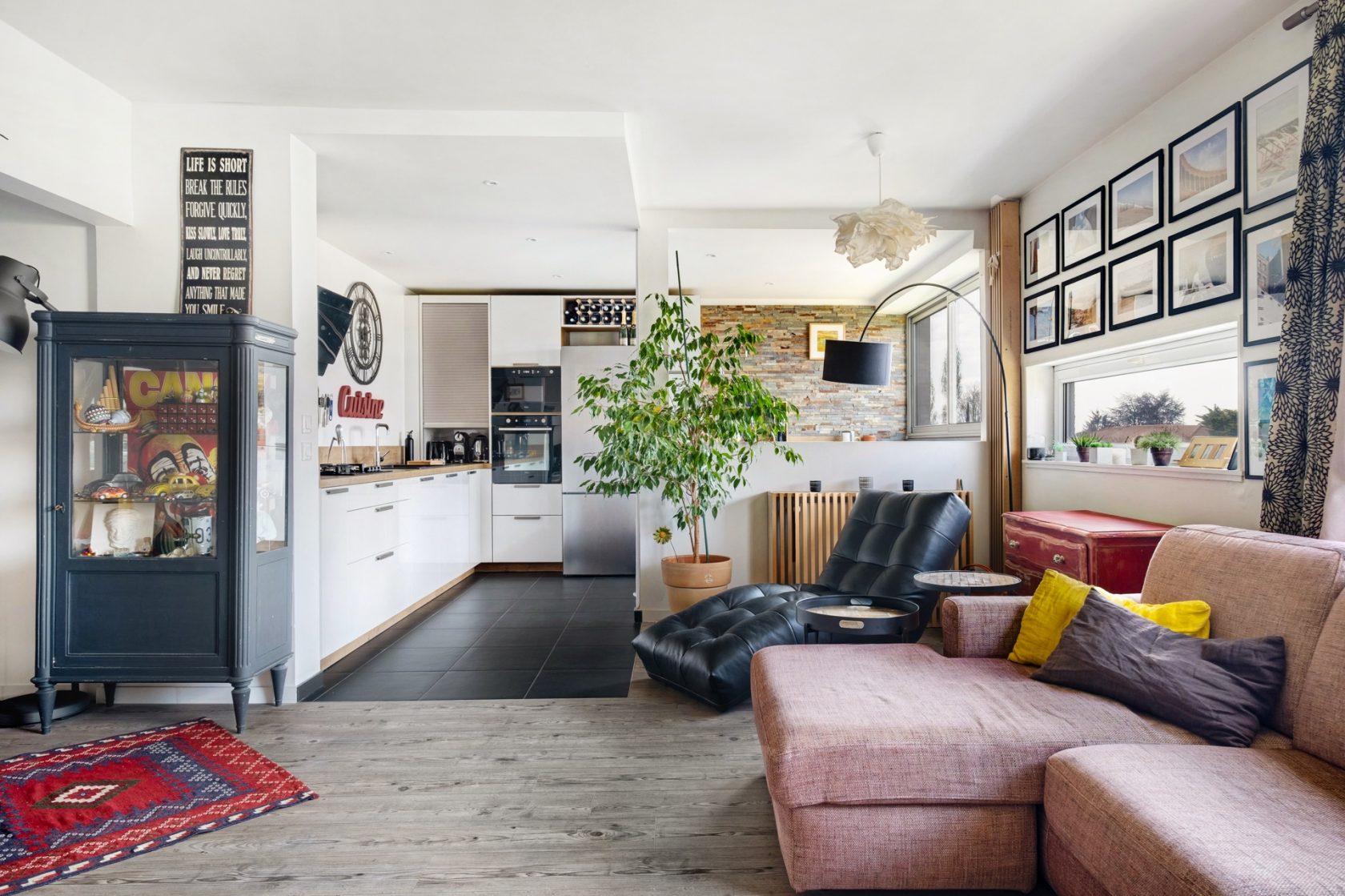 Renovated apartment with elevator
