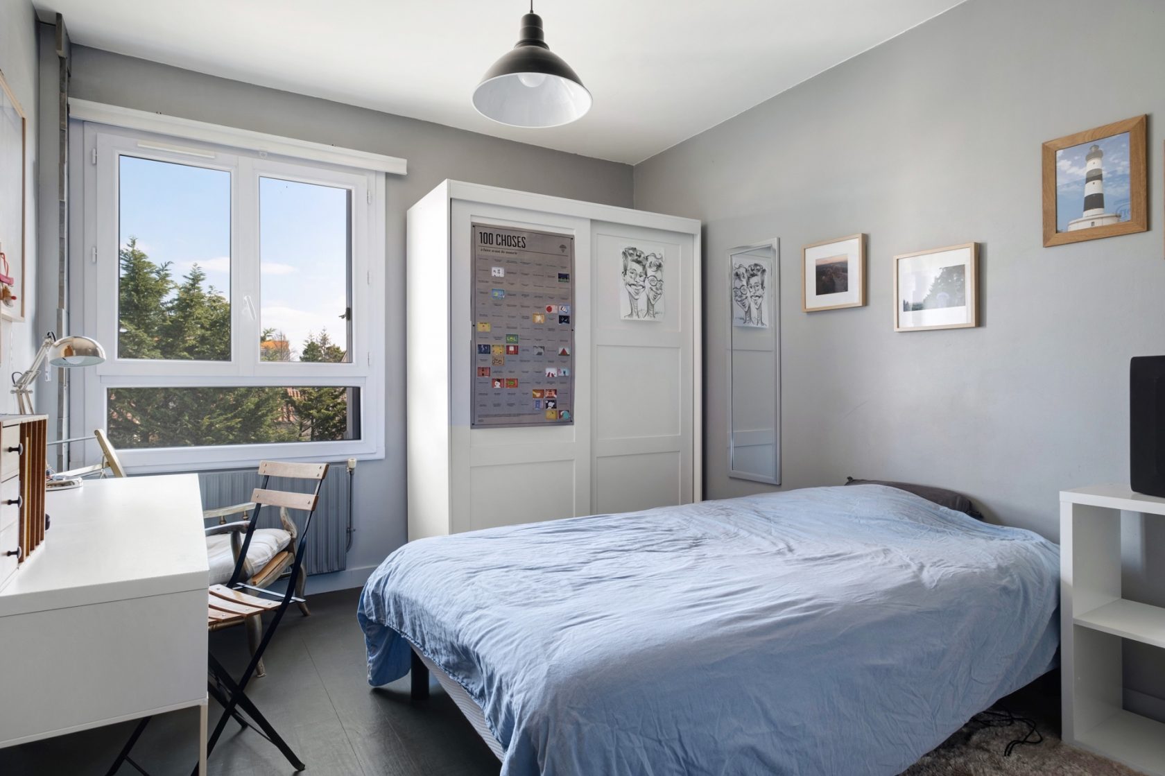 Renovated apartment with elevator