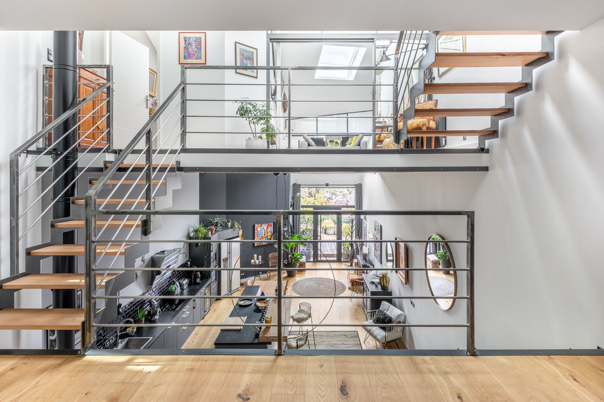 Vente Loft avec terrasse à TASSIN LA DEMI LUNE - 150 m2 - Espaces ...