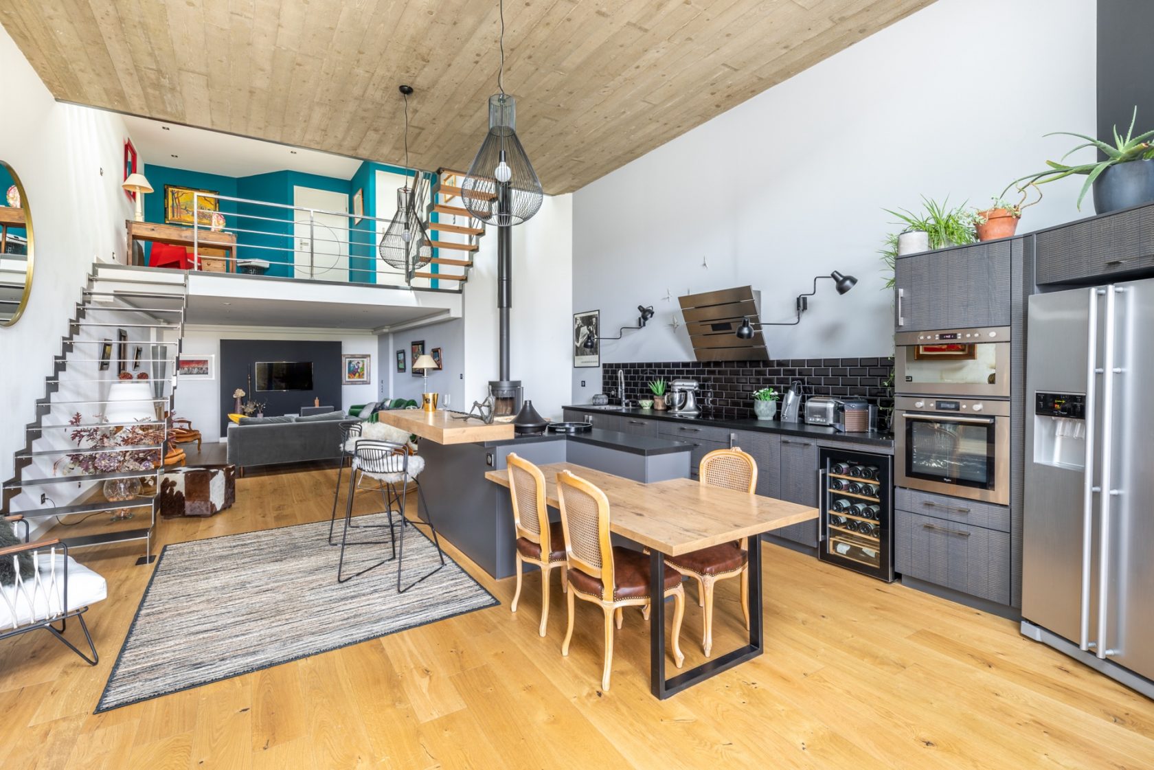 Loft with terrace