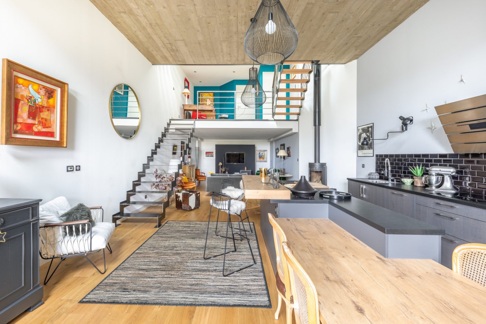 Loft with terrace