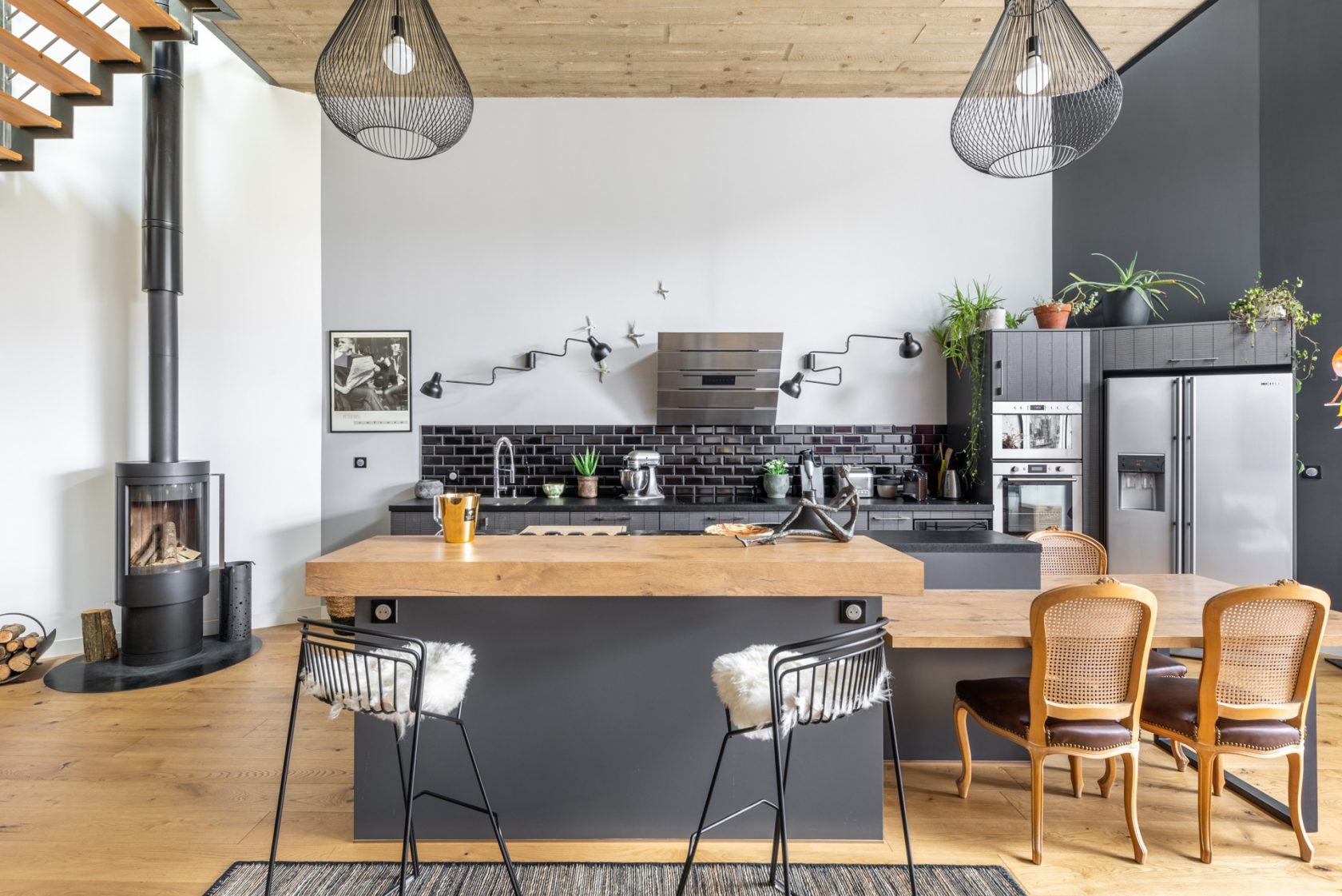 Loft with terrace