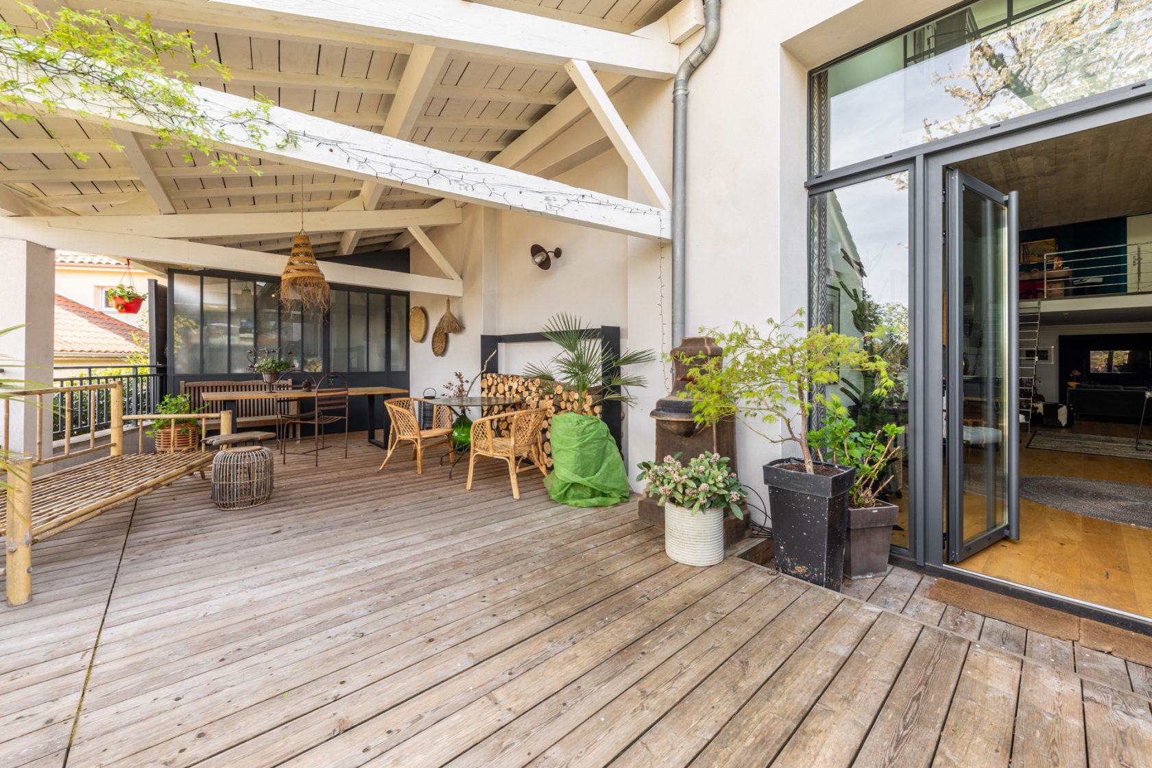 Loft with terrace