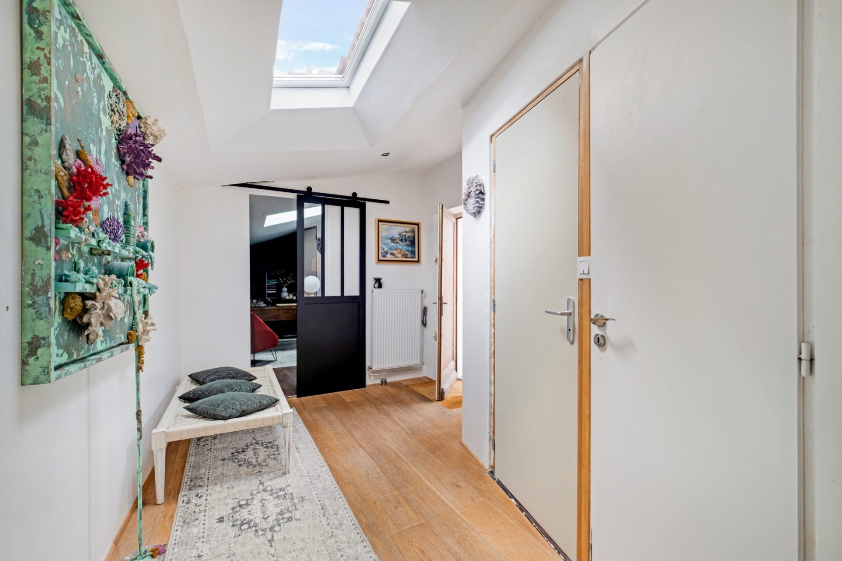 Duplex avec vue sur l’église en plein centre de Couzon