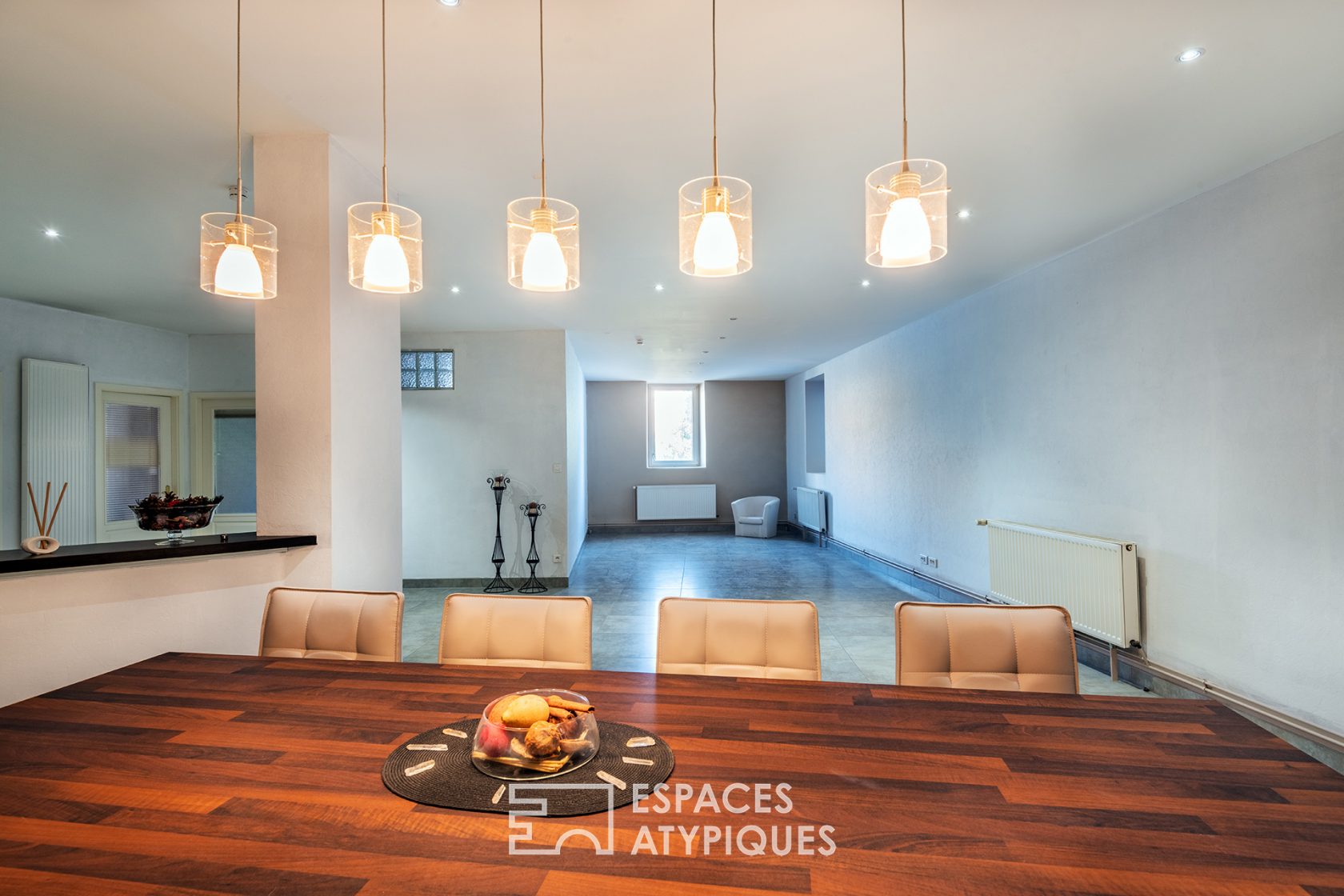Loft in a former malthouse