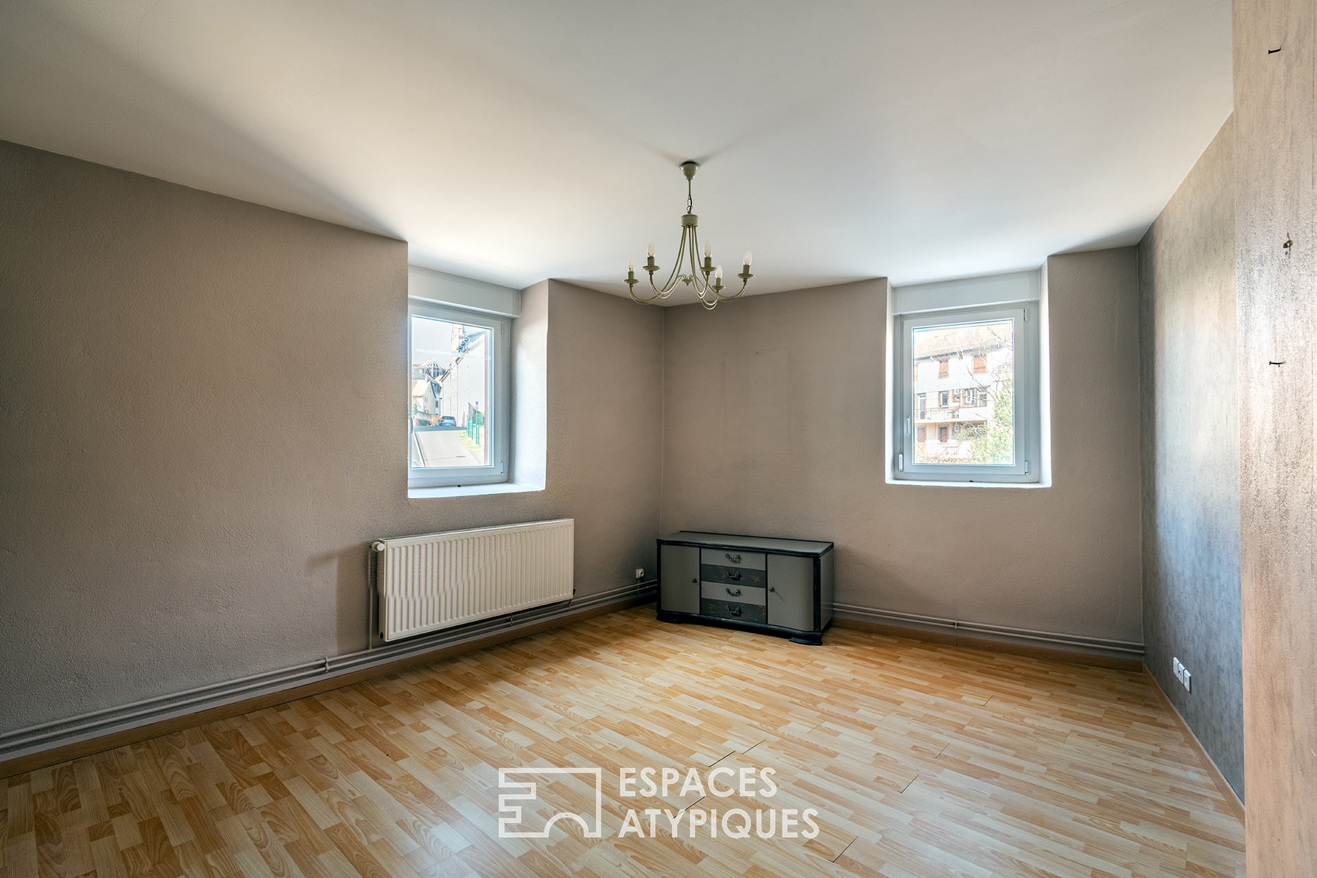 Loft in a former malthouse
