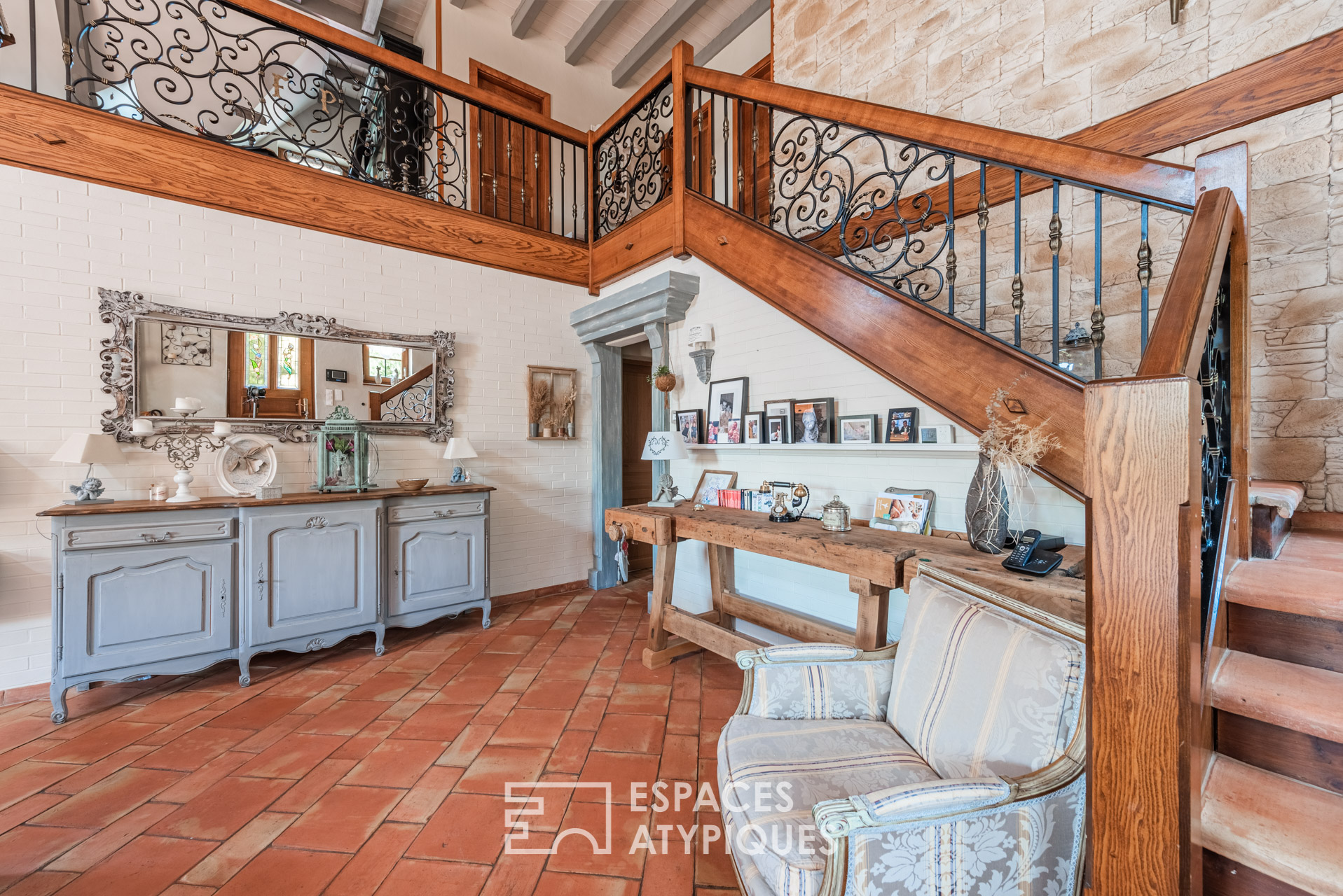 Villa bohème chic et sa piscine