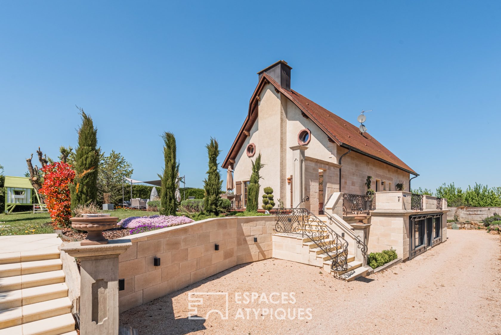 Villa bohème chic et sa piscine