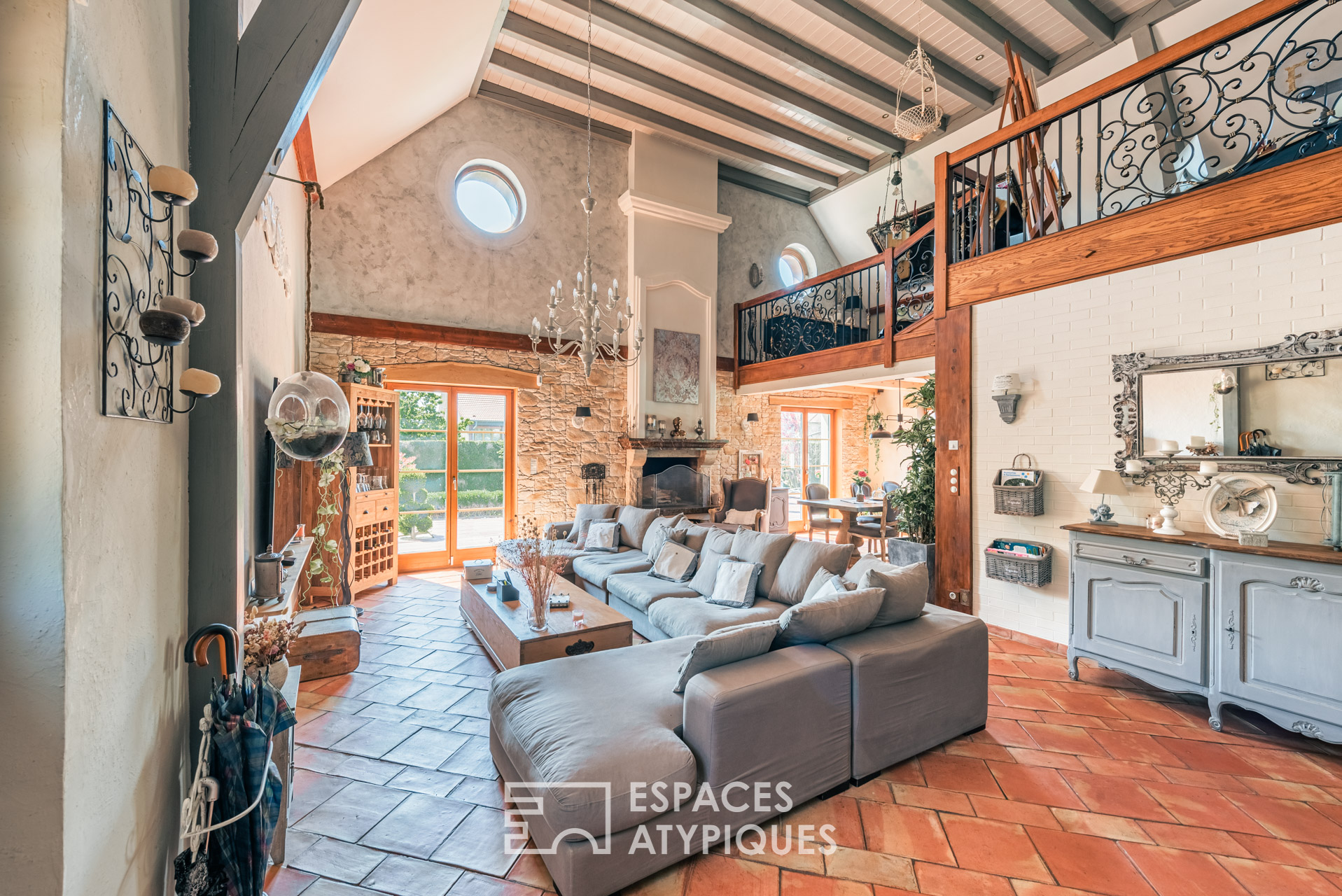 Villa bohème chic et sa piscine