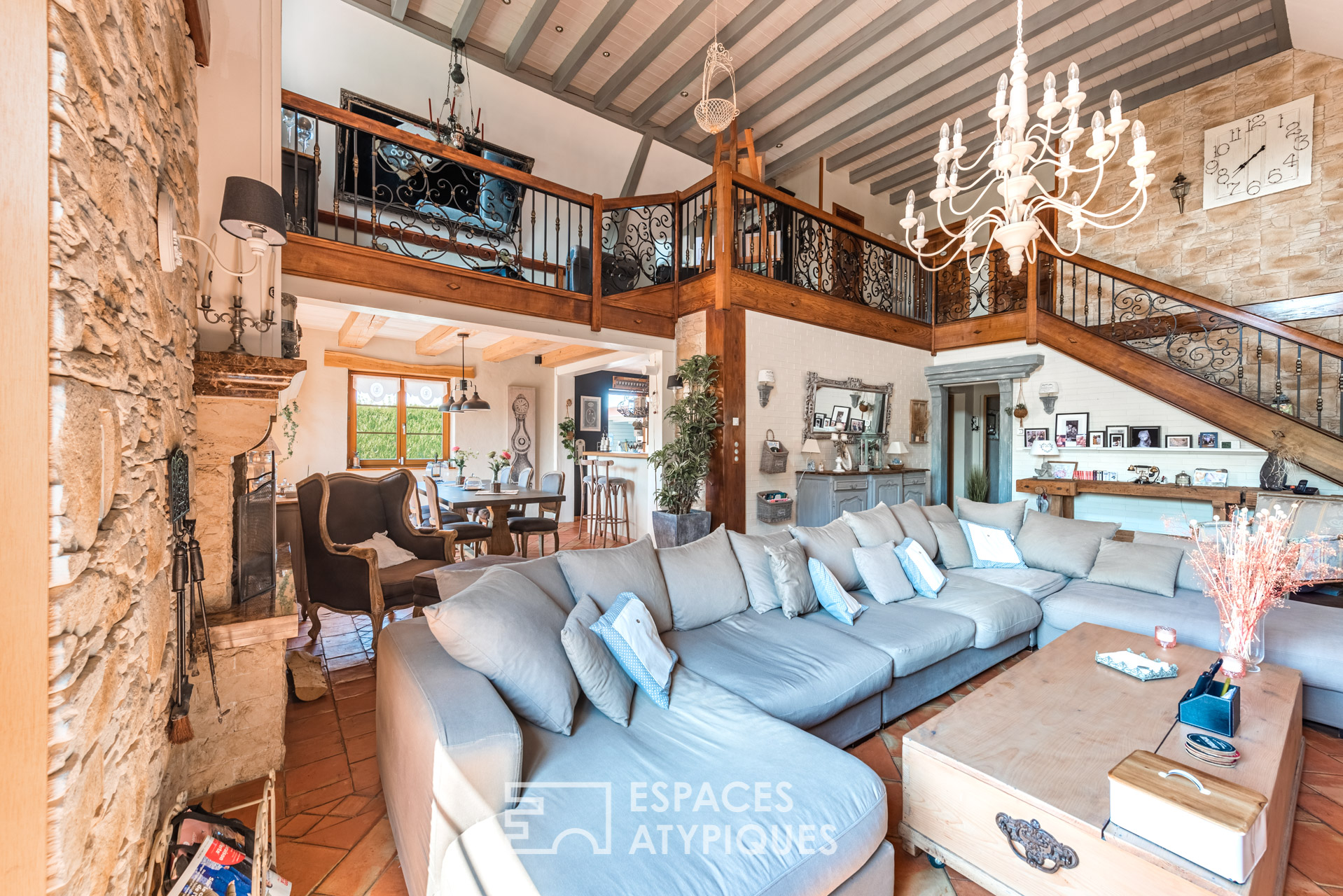 Villa bohème chic et sa piscine