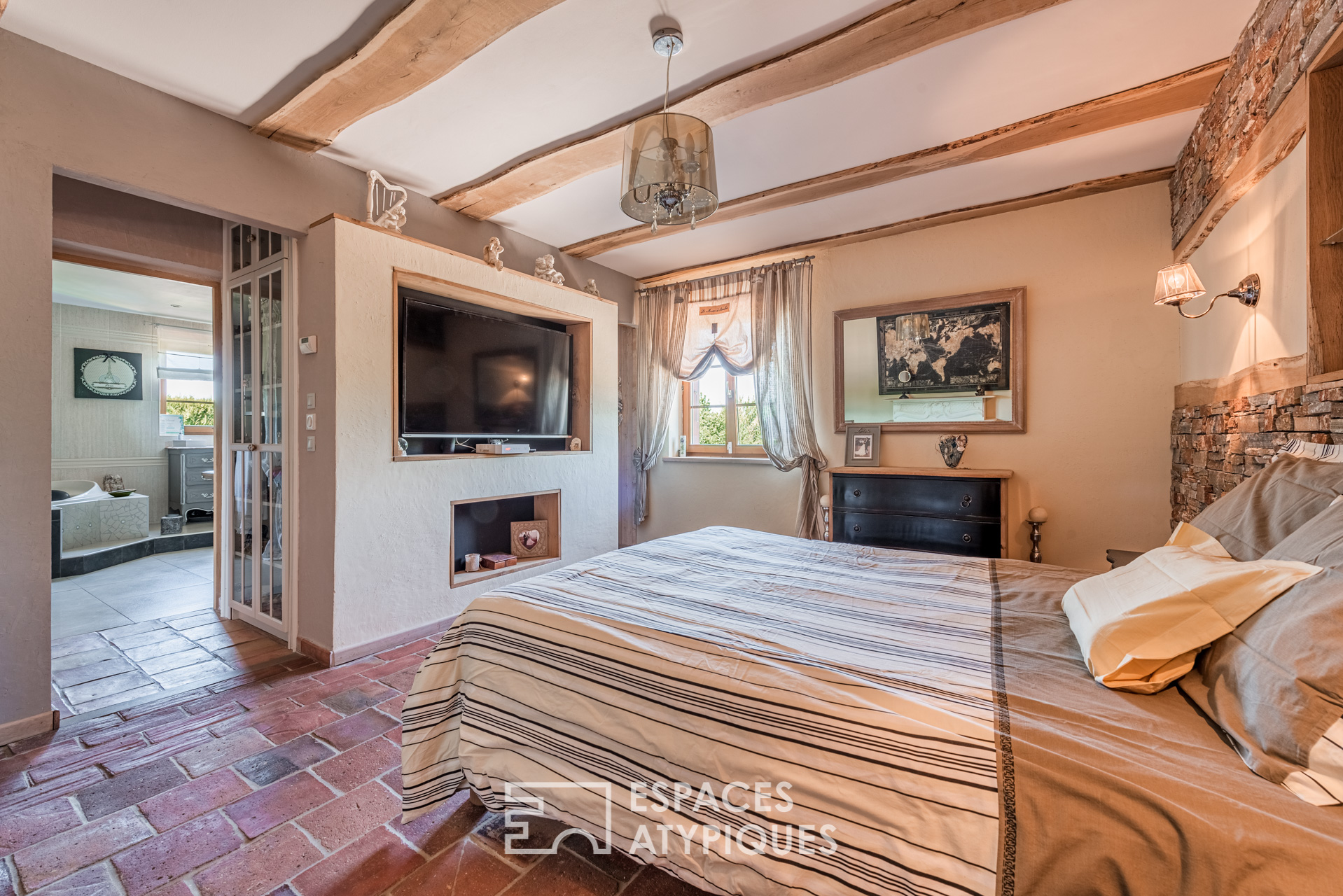 Villa bohème chic et sa piscine
