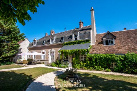 Propriété bourgeoise avec piscine aux portes de Blois