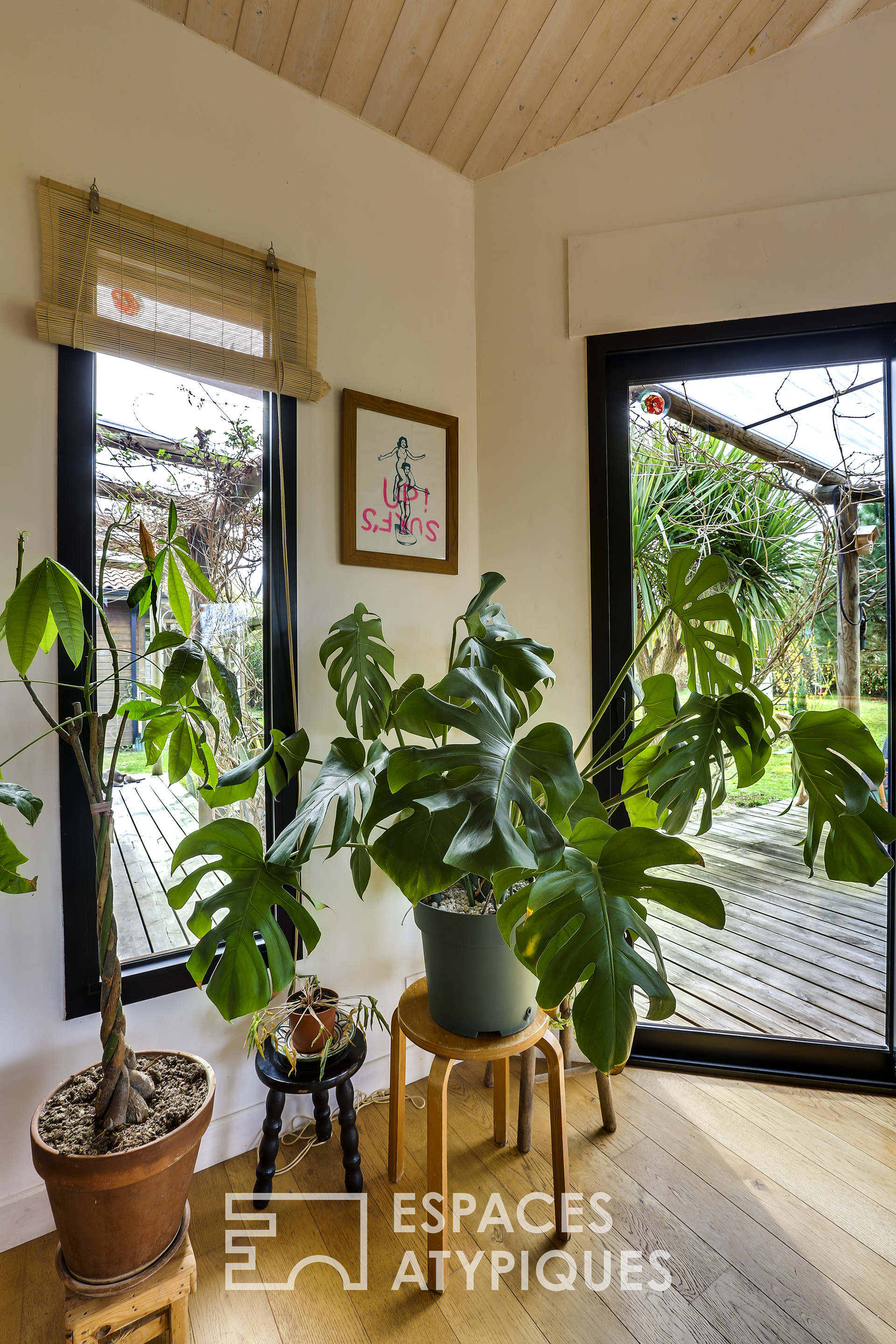 Maison en ossature bois au cadre bucolique