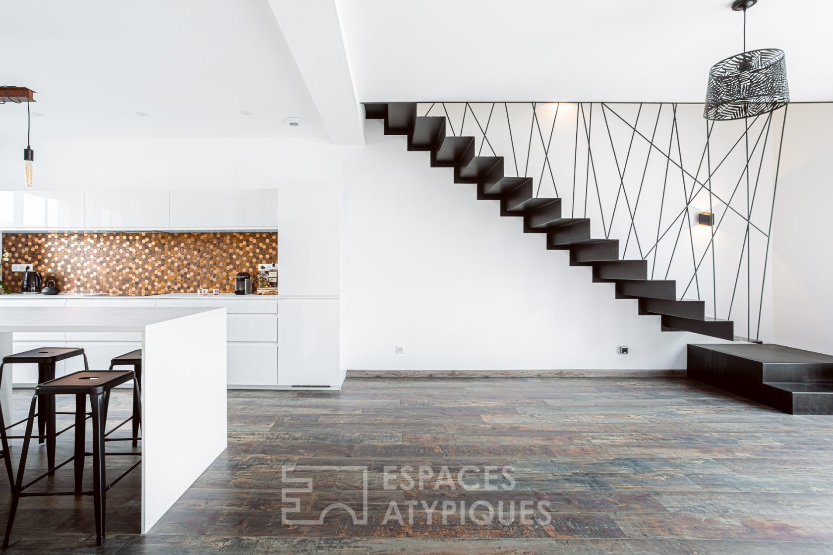 Maison de ville contemporaine